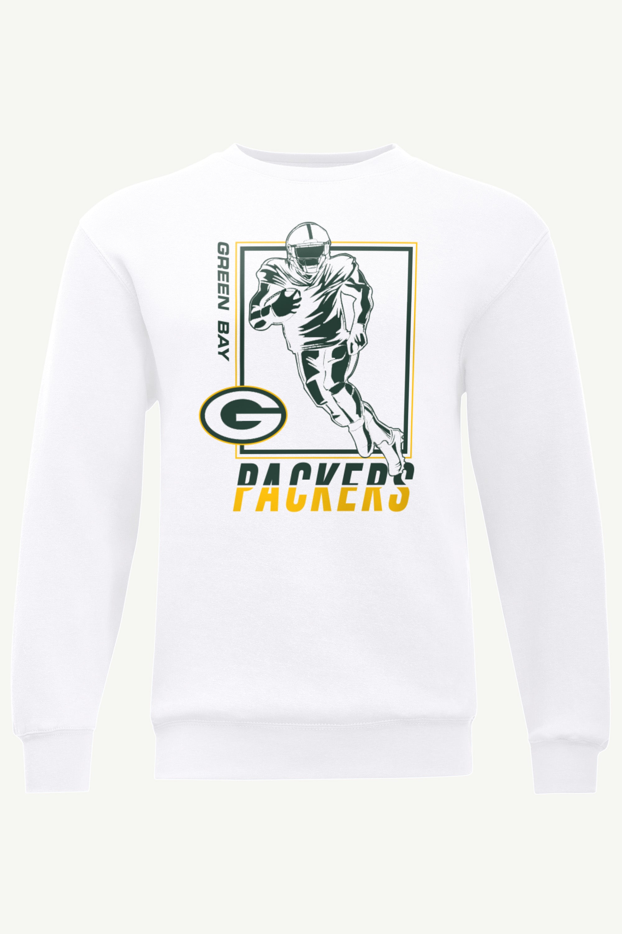 MENS GREEN BAY PACKERS PLAYER GRID SWEATSHIRT View 1 | Green Bay Packers MENS GREEN BAY PACKERS PLAYER GRID SWEATSHIRT View 1 | Green Bay Packers