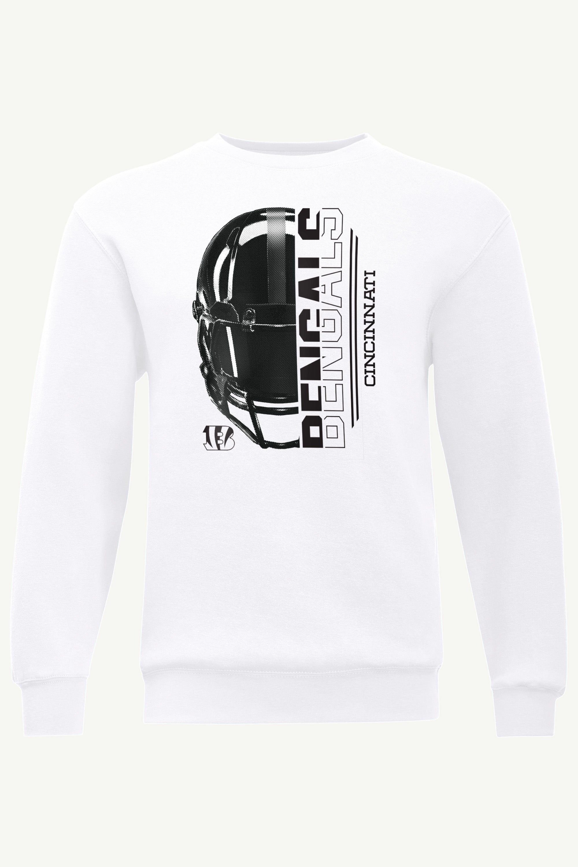 MENS CINCINNATI BENGALS HALF HELMET SWEATSHIRT View 1 | Cincinnati Bengals MENS CINCINNATI BENGALS HALF HELMET SWEATSHIRT View 1 | Cincinnati Bengals