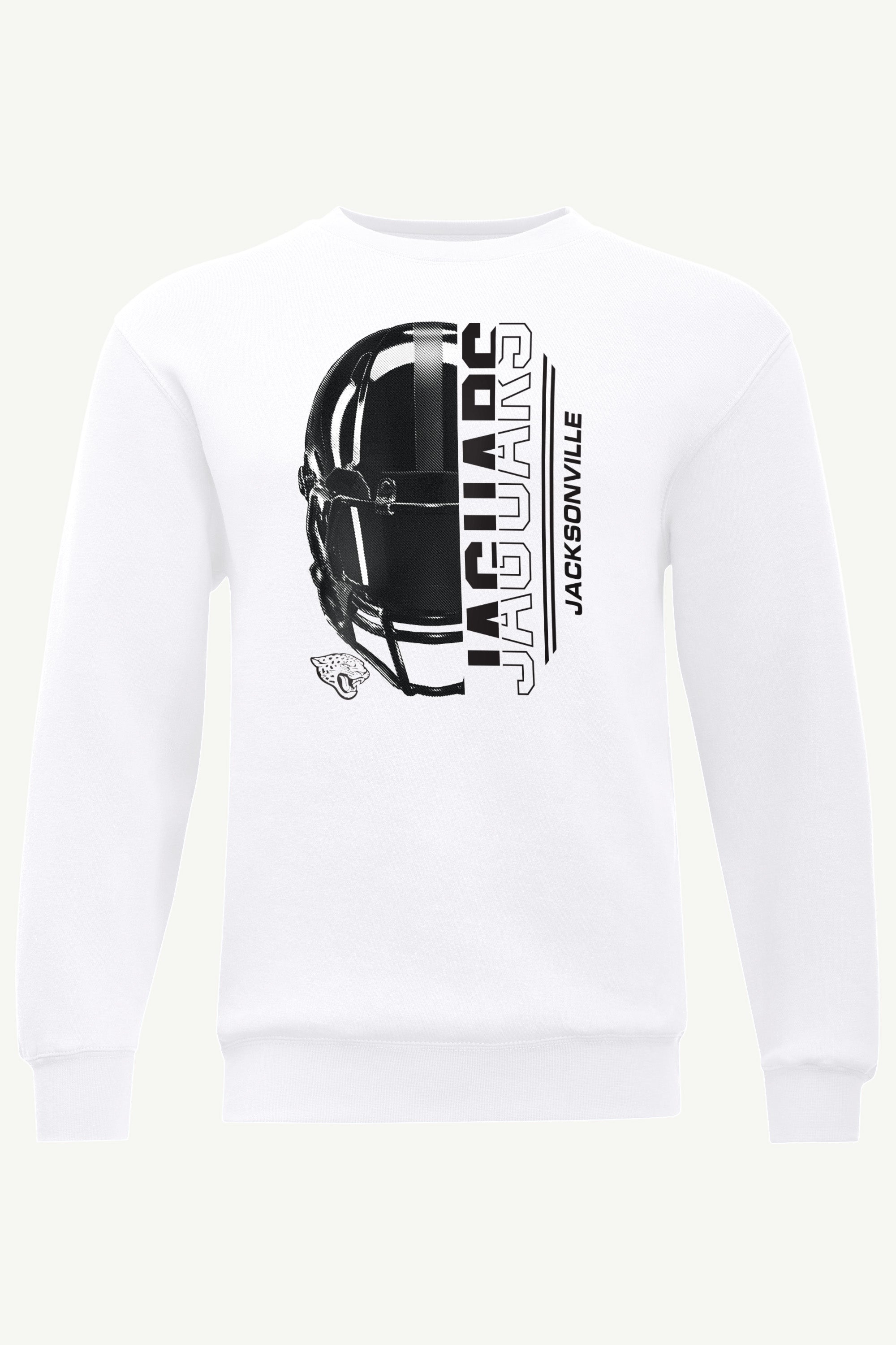 MENS JACKSONVILLE JAGUARS HALF HELMET SWEATSHIRT View 1 | Jacksonville Jaguars MENS JACKSONVILLE JAGUARS HALF HELMET SWEATSHIRT View 1 | Jacksonville Jaguars
