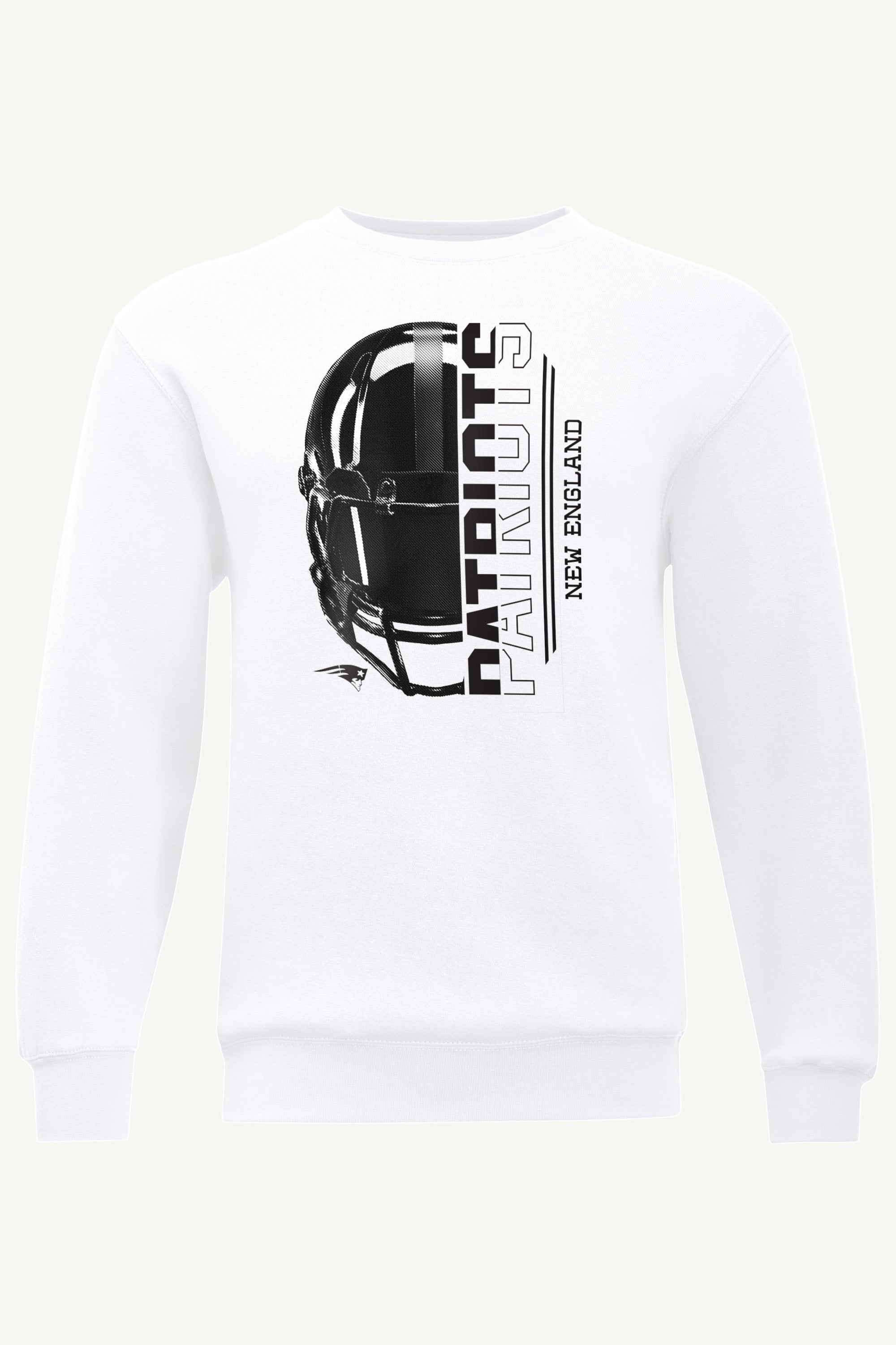 MENS NEW ENGLAND PATRIOTS HALF HELMET SWEATSHIRT View 1 | NFL MENS NEW ENGLAND PATRIOTS HALF HELMET SWEATSHIRT View 1 | NFL