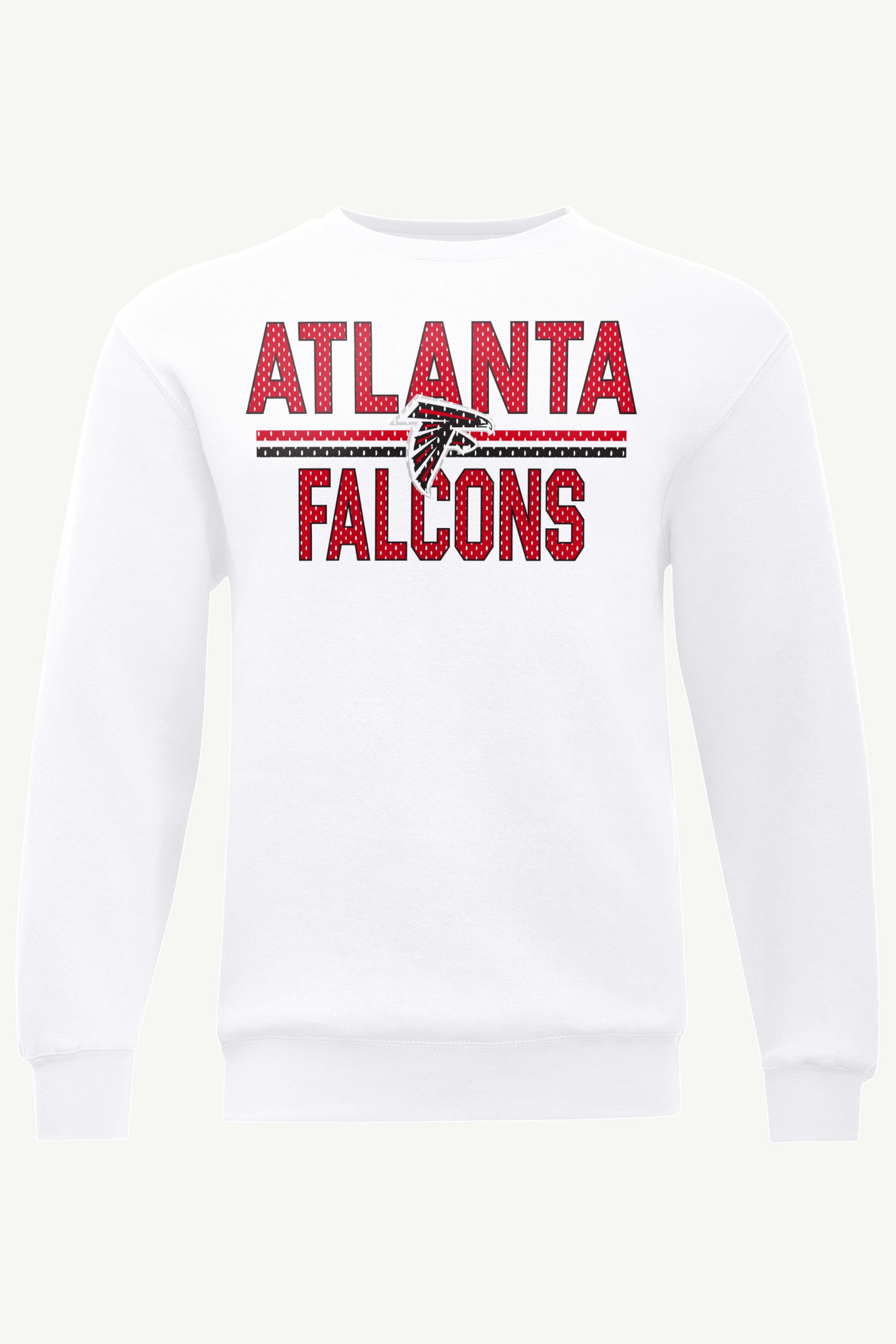 MENS ATLANTA FALCONS MESH LOOK SWEATSHIRT View 4 MENS ATLANTA FALCONS MESH LOOK SWEATSHIRT View 4