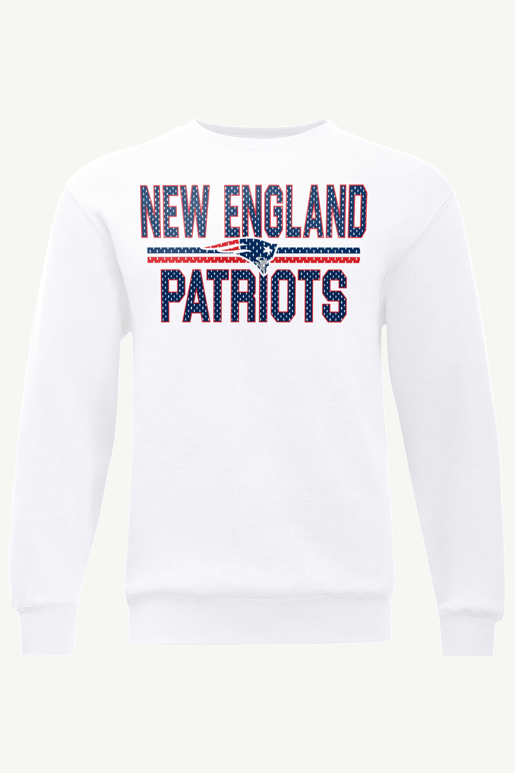 MENS NEW ENGLAND PATRIOTS MESH LOOK SWEATSHIRT View 5 MENS NEW ENGLAND PATRIOTS MESH LOOK SWEATSHIRT View 5