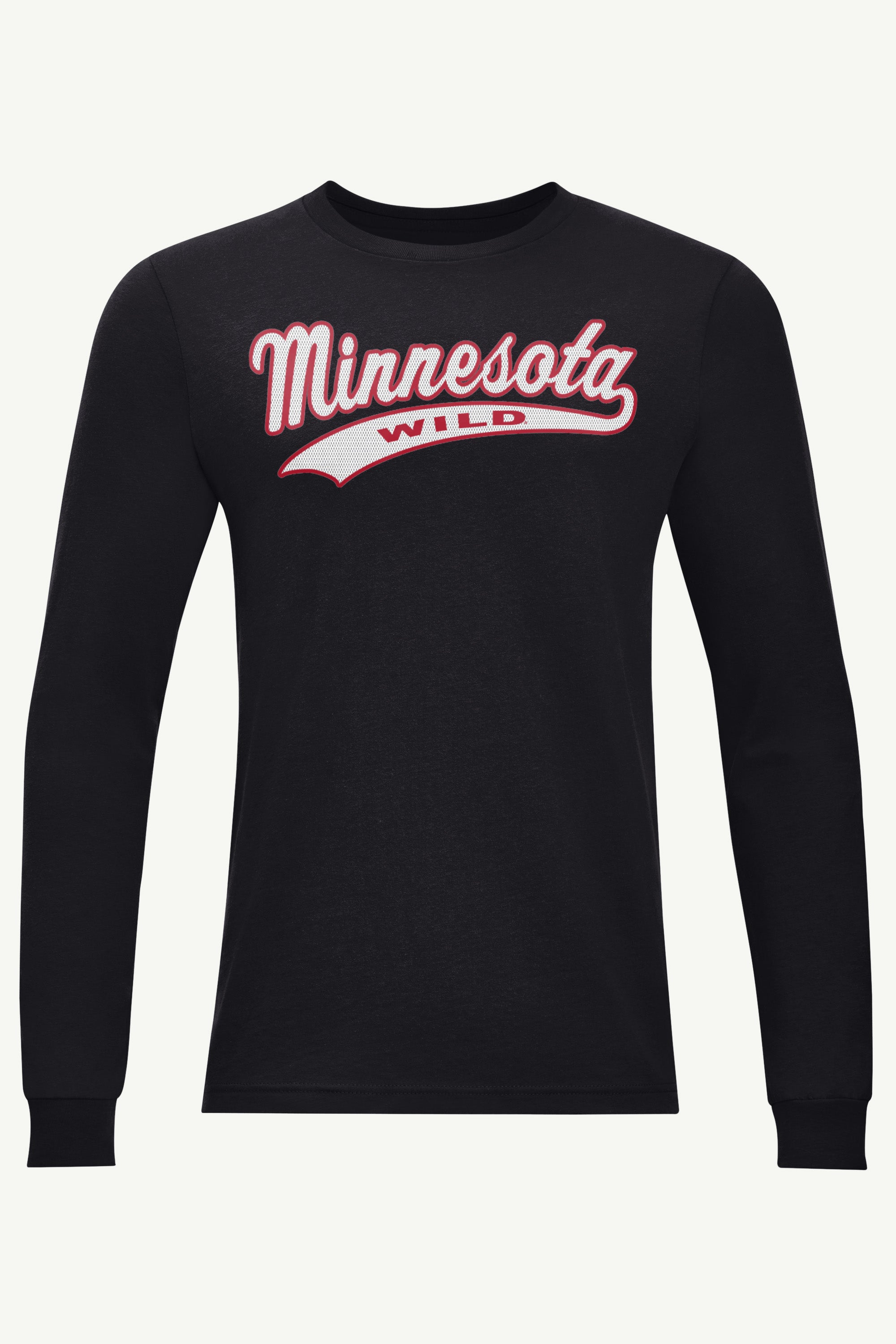 MENS MINNESOTA WILD TAILSWEEP LONG SLEEVE T SHIRT View 1 | Minnesota Wild MENS MINNESOTA WILD TAILSWEEP LONG SLEEVE T SHIRT View 1 | Minnesota Wild