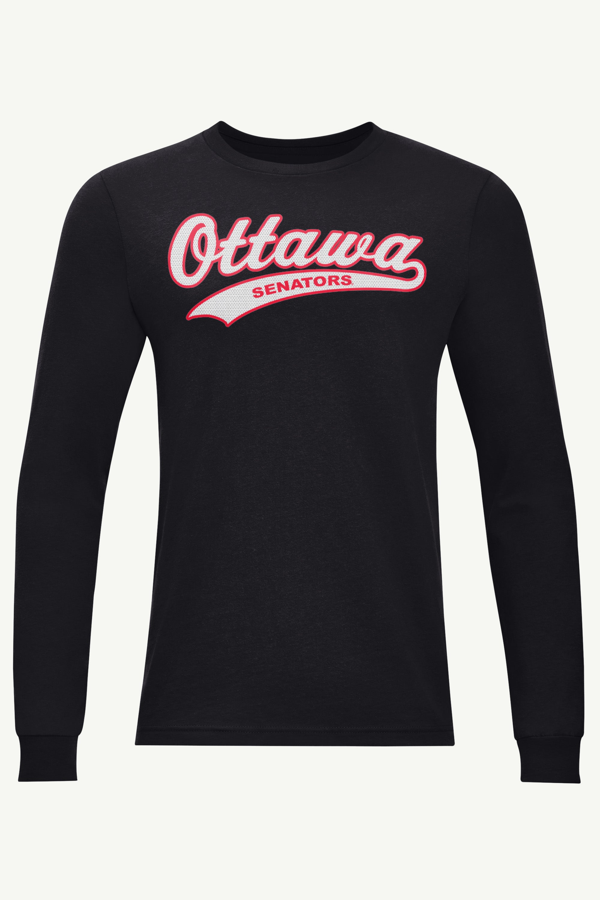 MENS OTTAWA SENATORS TAILSWEEP LONG SLEEVE T SHIRT View 1 | Ottawa Senators MENS OTTAWA SENATORS TAILSWEEP LONG SLEEVE T SHIRT View 1 | Ottawa Senators
