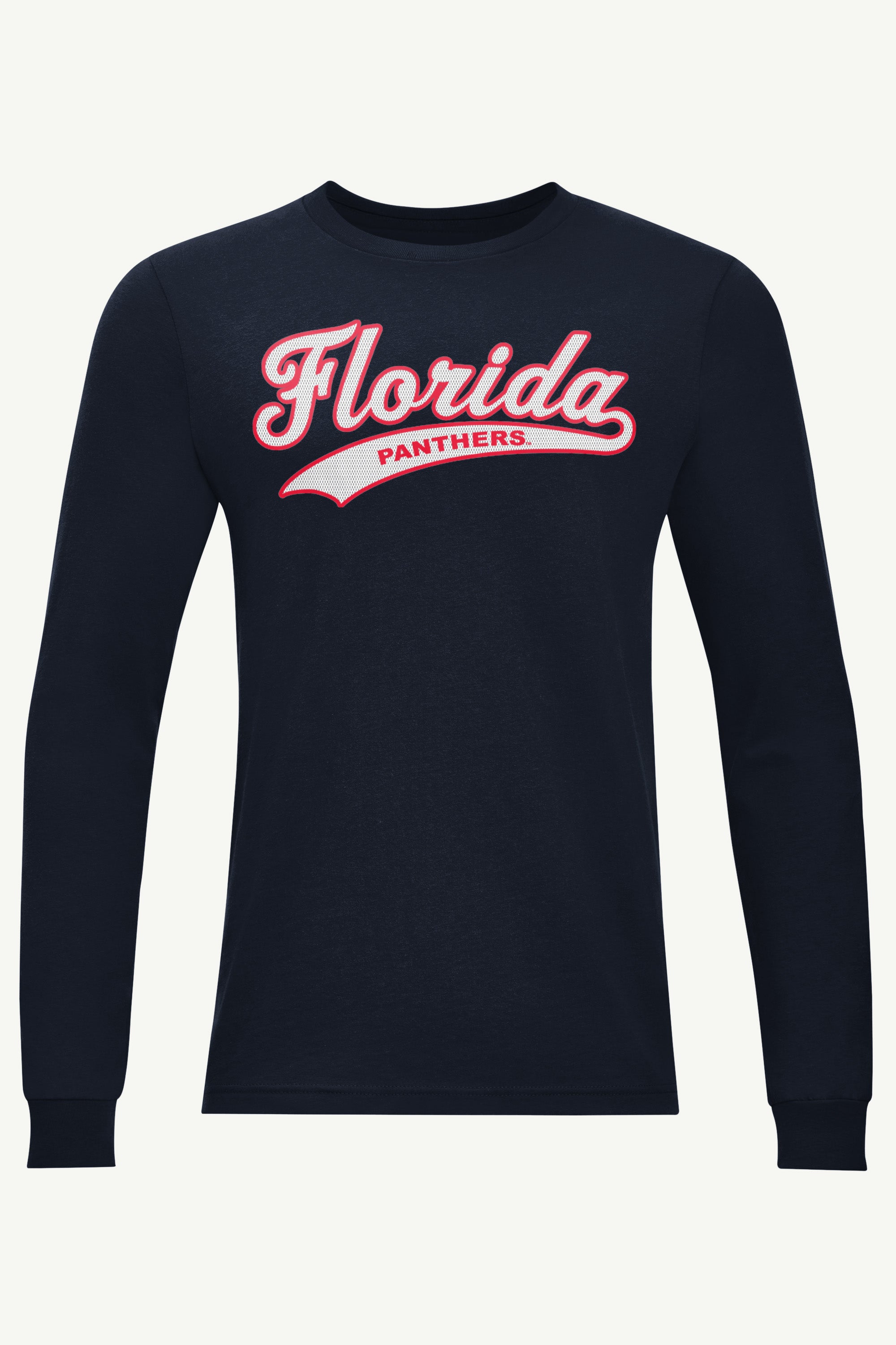 MENS FLORIDA PANTHERS TAILSWEEP LONG SLEEVE T SHIRT View 1 | Florida Panthers MENS FLORIDA PANTHERS TAILSWEEP LONG SLEEVE T SHIRT View 1 | Florida Panthers
