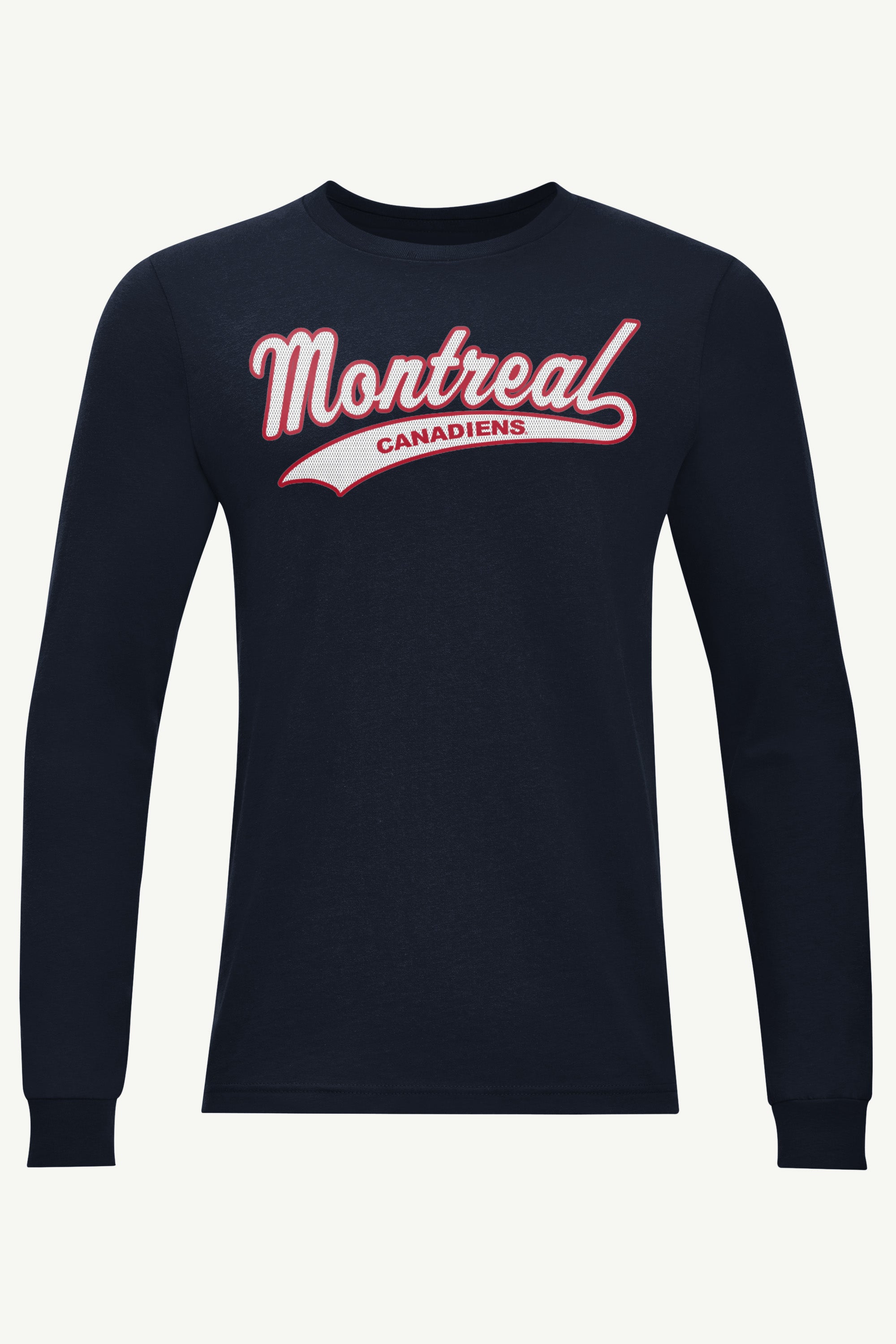 MENS MONTREAL CANADIENS TAILSWEEP LONG SLEEVE T SHIRT View 1 | Montreal Canadiens MENS MONTREAL CANADIENS TAILSWEEP LONG SLEEVE T SHIRT View 1 | Montreal Canadiens