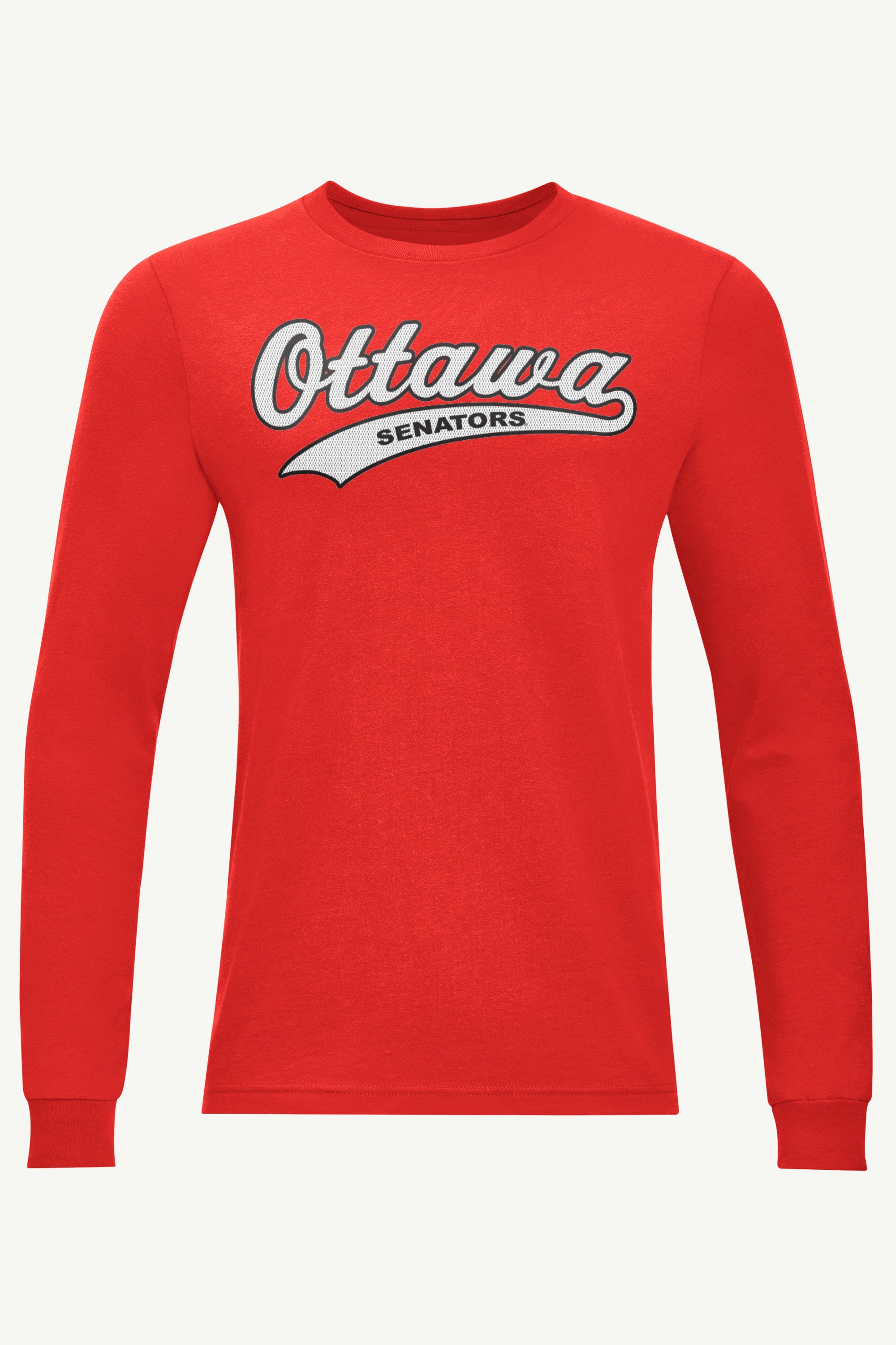 MENS OTTAWA SENATORS TAILSWEEP LONG SLEEVE T SHIRT View 1 | Ottawa Senators MENS OTTAWA SENATORS TAILSWEEP LONG SLEEVE T SHIRT View 1 | Ottawa Senators