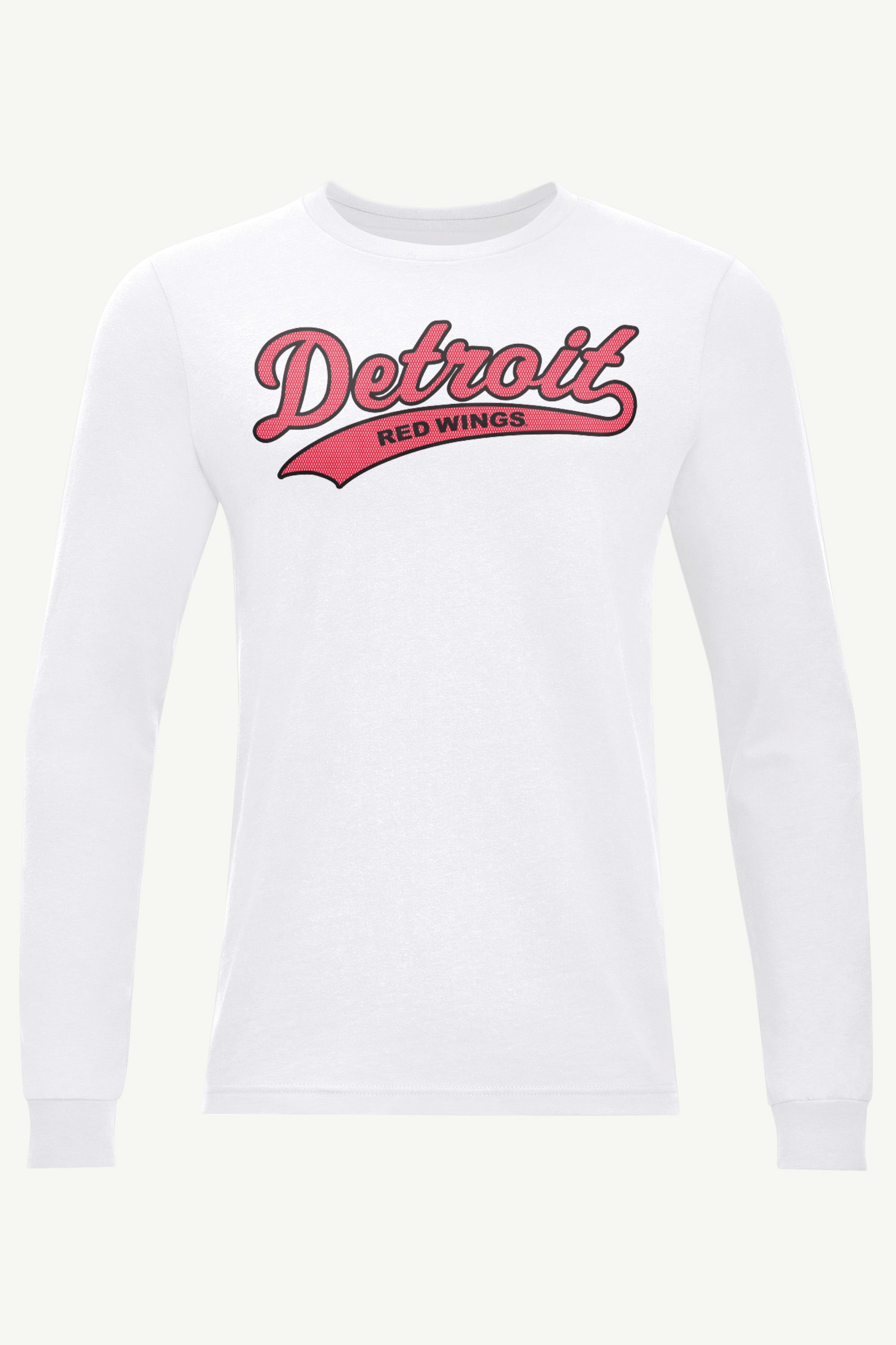 MENS DETROIT REDWINGS TAILSWEEP LONG SLEEVE T SHIRT View 1 | Detroit Red Wings MENS DETROIT REDWINGS TAILSWEEP LONG SLEEVE T SHIRT View 1 | Detroit Red Wings