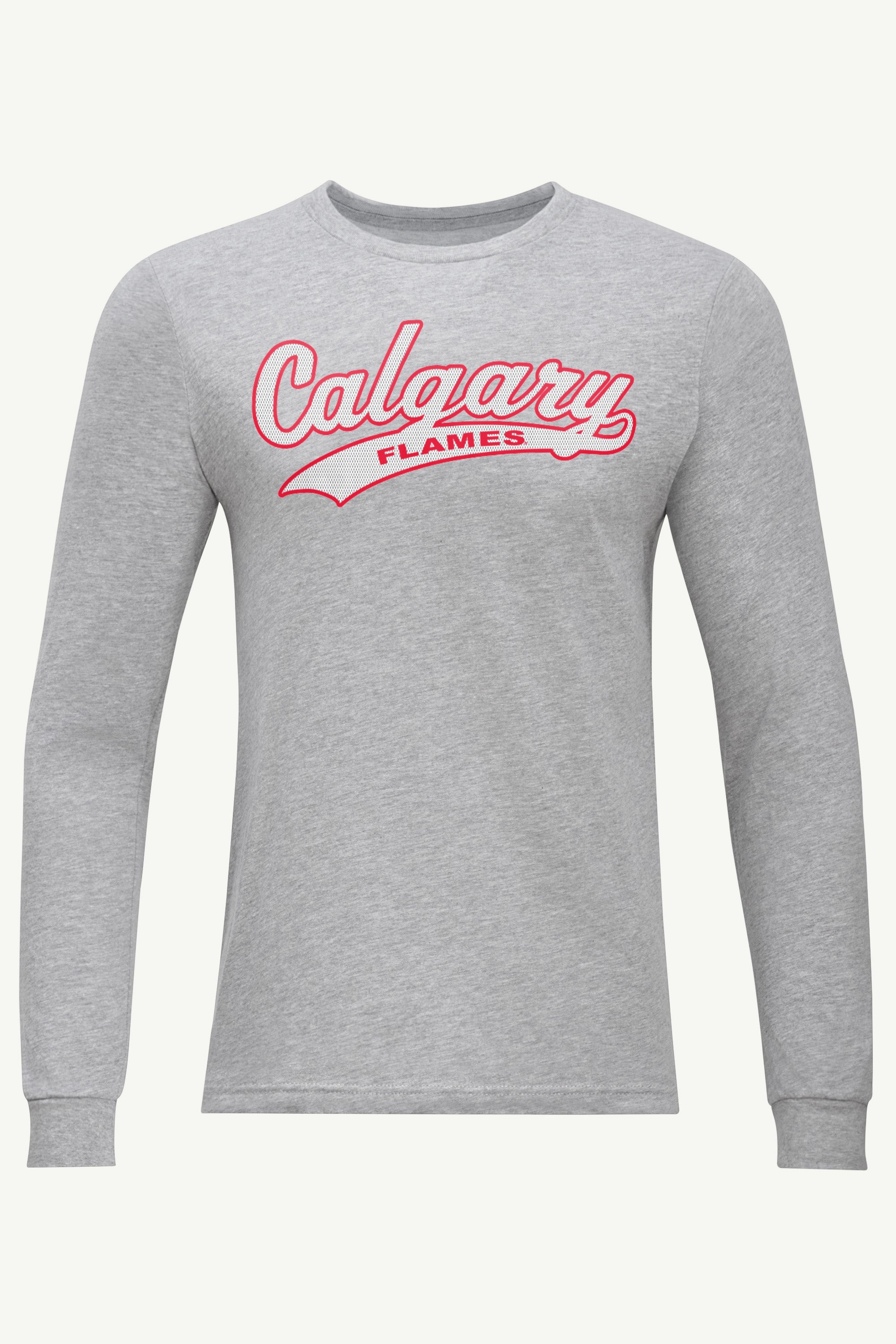 MENS CALGARY FLAMES TAILSWEEP LONG SLEEVE T SHIRT View 1 | Calgary Flames MENS CALGARY FLAMES TAILSWEEP LONG SLEEVE T SHIRT View 1 | Calgary Flames