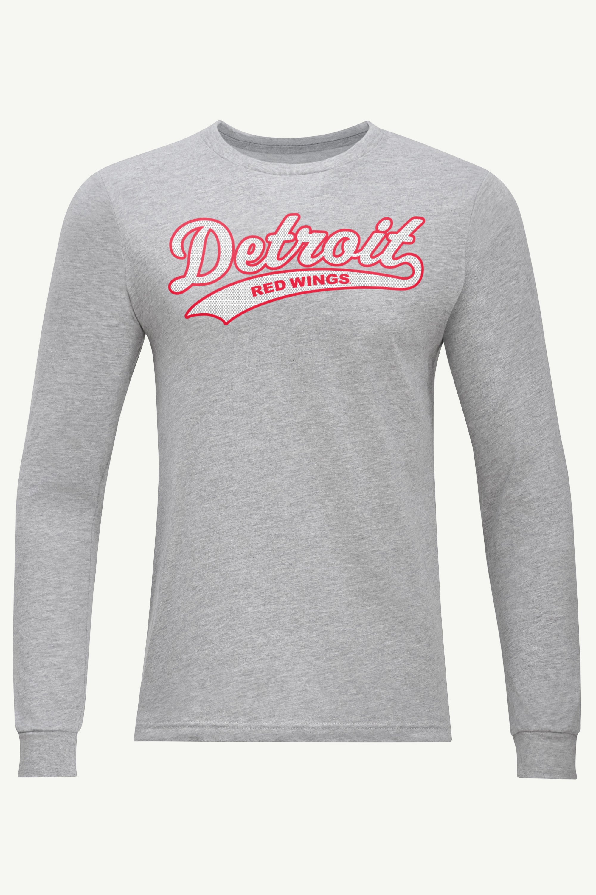 MENS DETROIT REDWINGS TAILSWEEP LONG SLEEVE T SHIRT View 1 | Detroit Red Wings MENS DETROIT REDWINGS TAILSWEEP LONG SLEEVE T SHIRT View 1 | Detroit Red Wings
