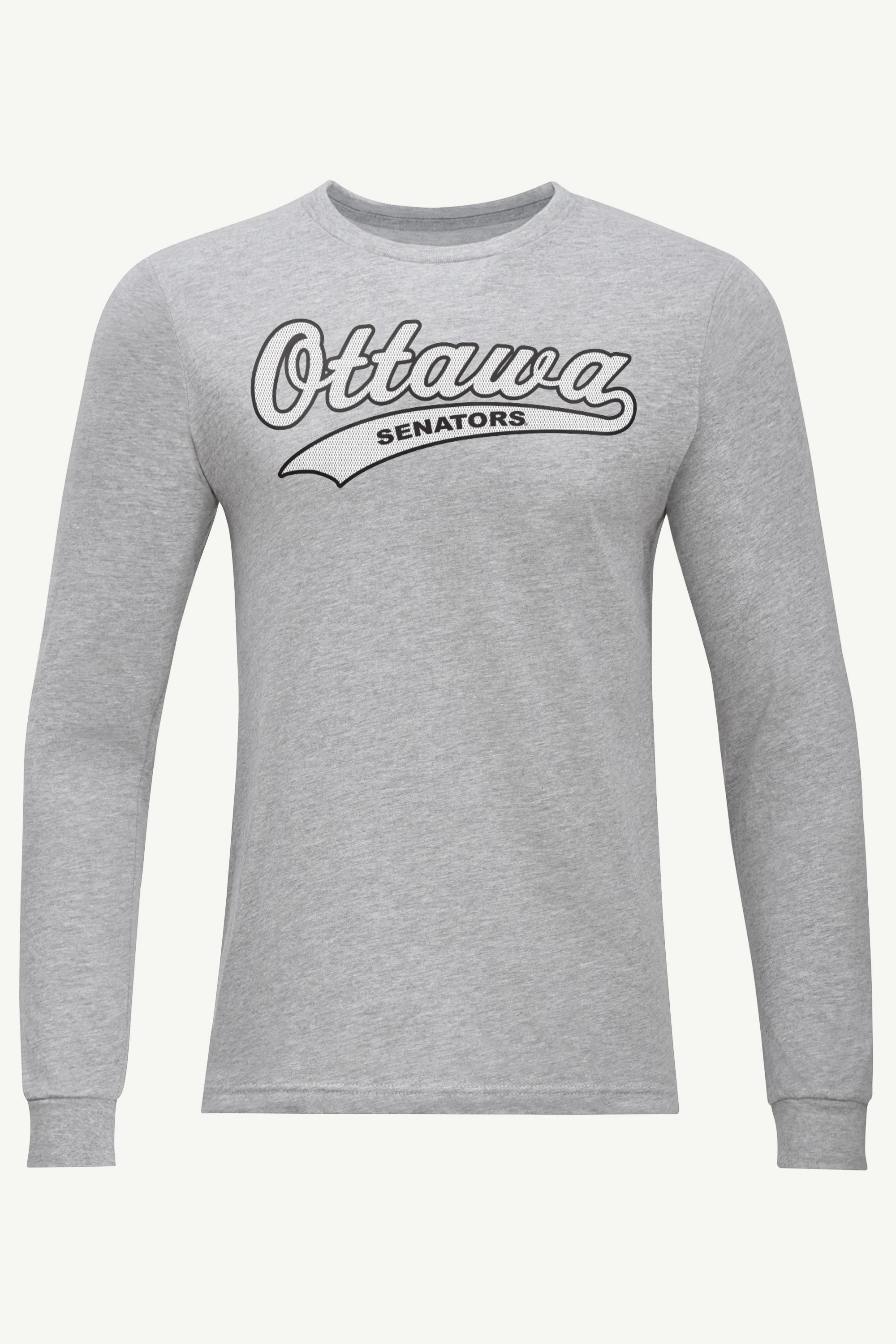 MENS OTTAWA SENATORS TAILSWEEP LONG SLEEVE T SHIRT View 1 | Ottawa Senators MENS OTTAWA SENATORS TAILSWEEP LONG SLEEVE T SHIRT View 1 | Ottawa Senators