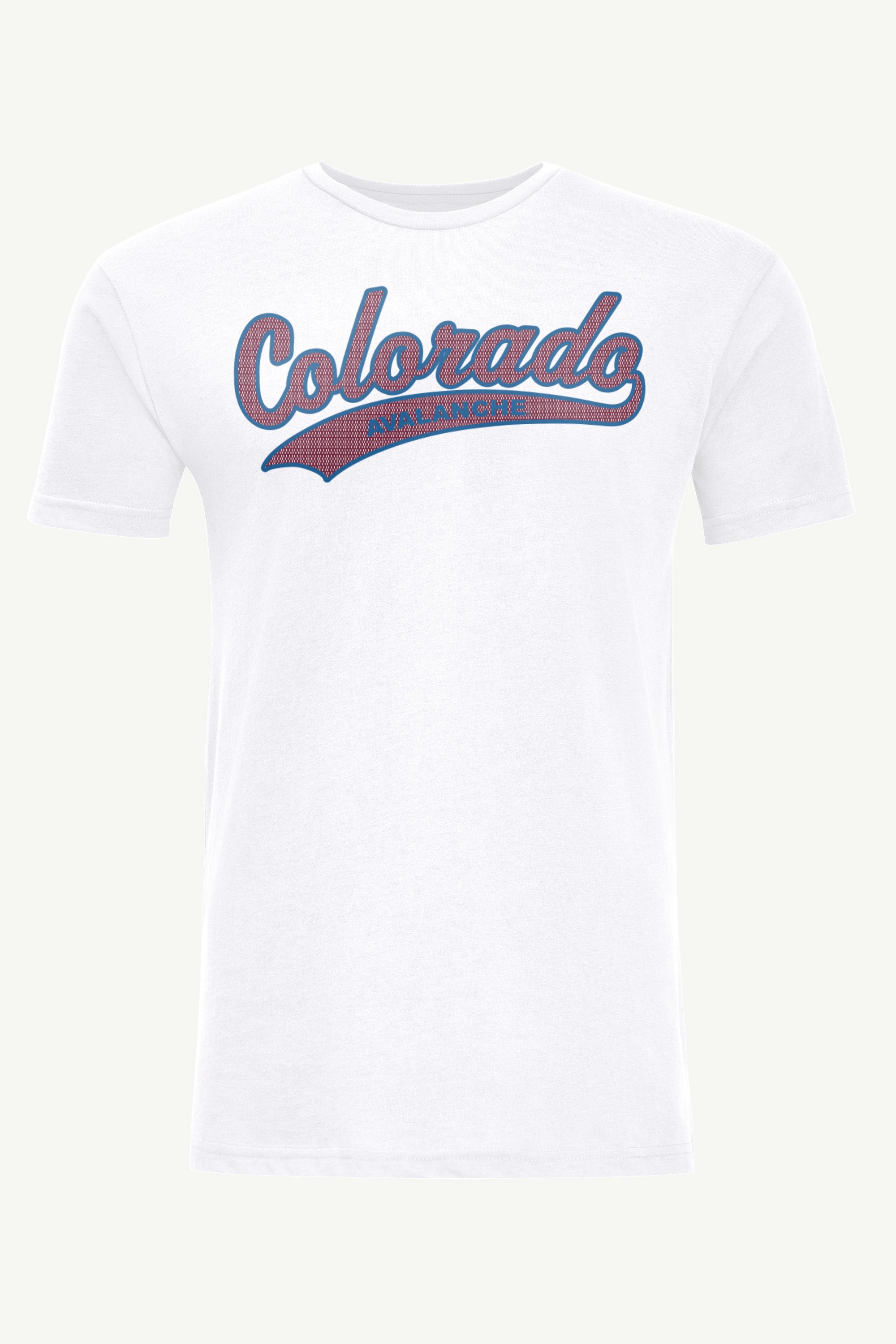 MENS COLORADO AVALANCHE TAILSWEEP T SHIRT View 1 | Colorado Avalanche MENS COLORADO AVALANCHE TAILSWEEP T SHIRT View 1 | Colorado Avalanche