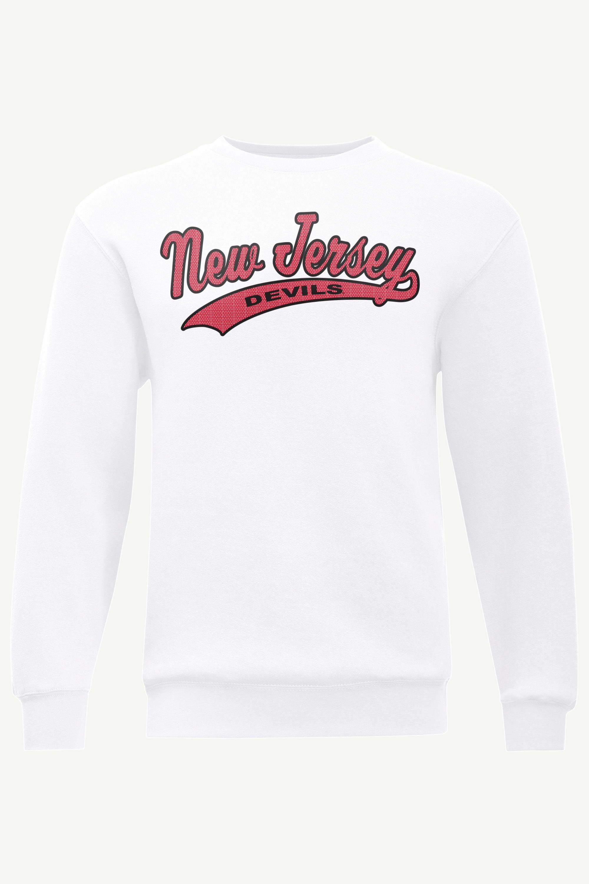MENS NEW JERSEY DEVILS TAILSWEEP SWEATSHIRT View 1 MENS NEW JERSEY DEVILS TAILSWEEP SWEATSHIRT View 1