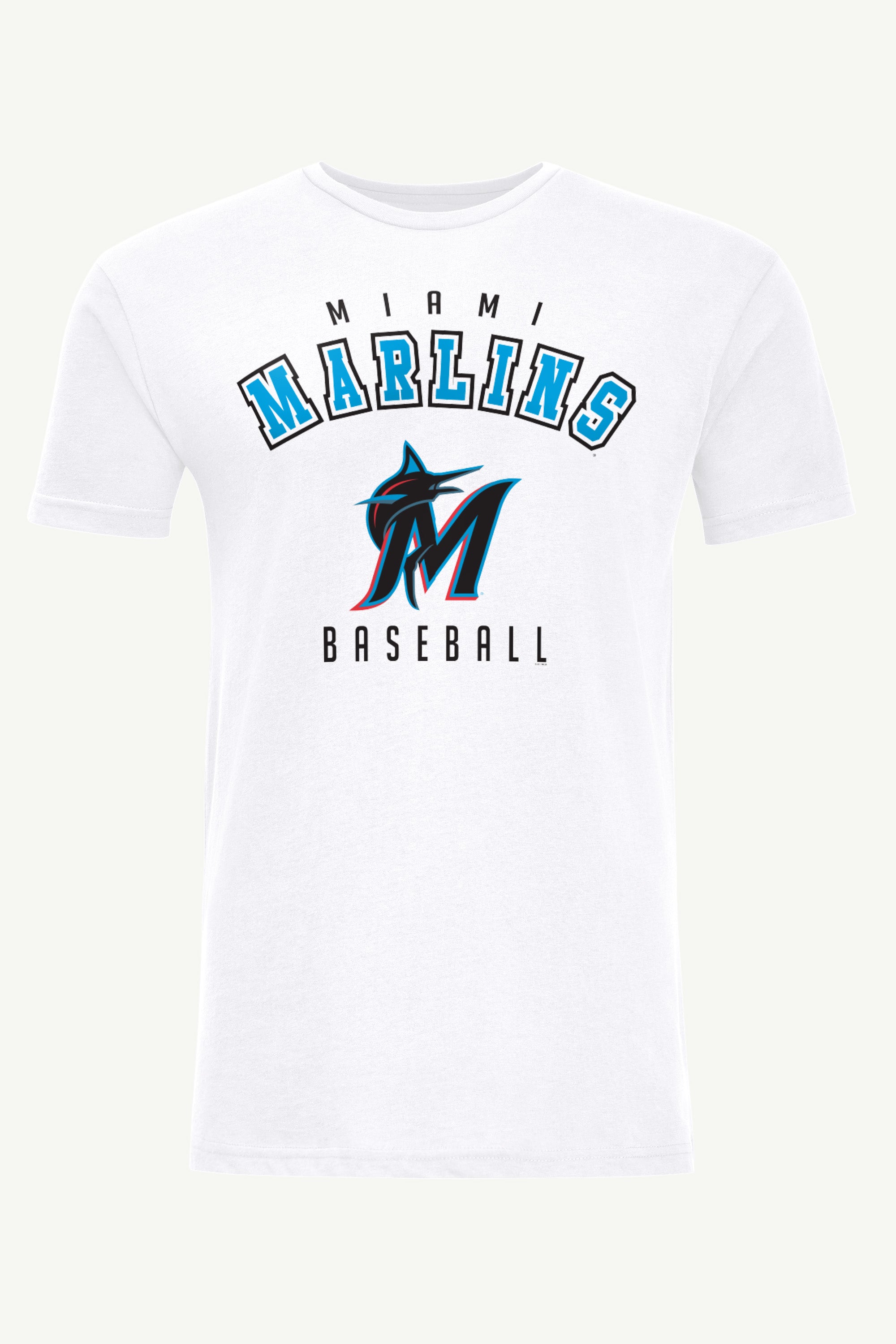 MENS MIAMI MARLINS TEAM GRAPH T SHIRT View 1 MENS MIAMI MARLINS TEAM GRAPH T SHIRT View 1