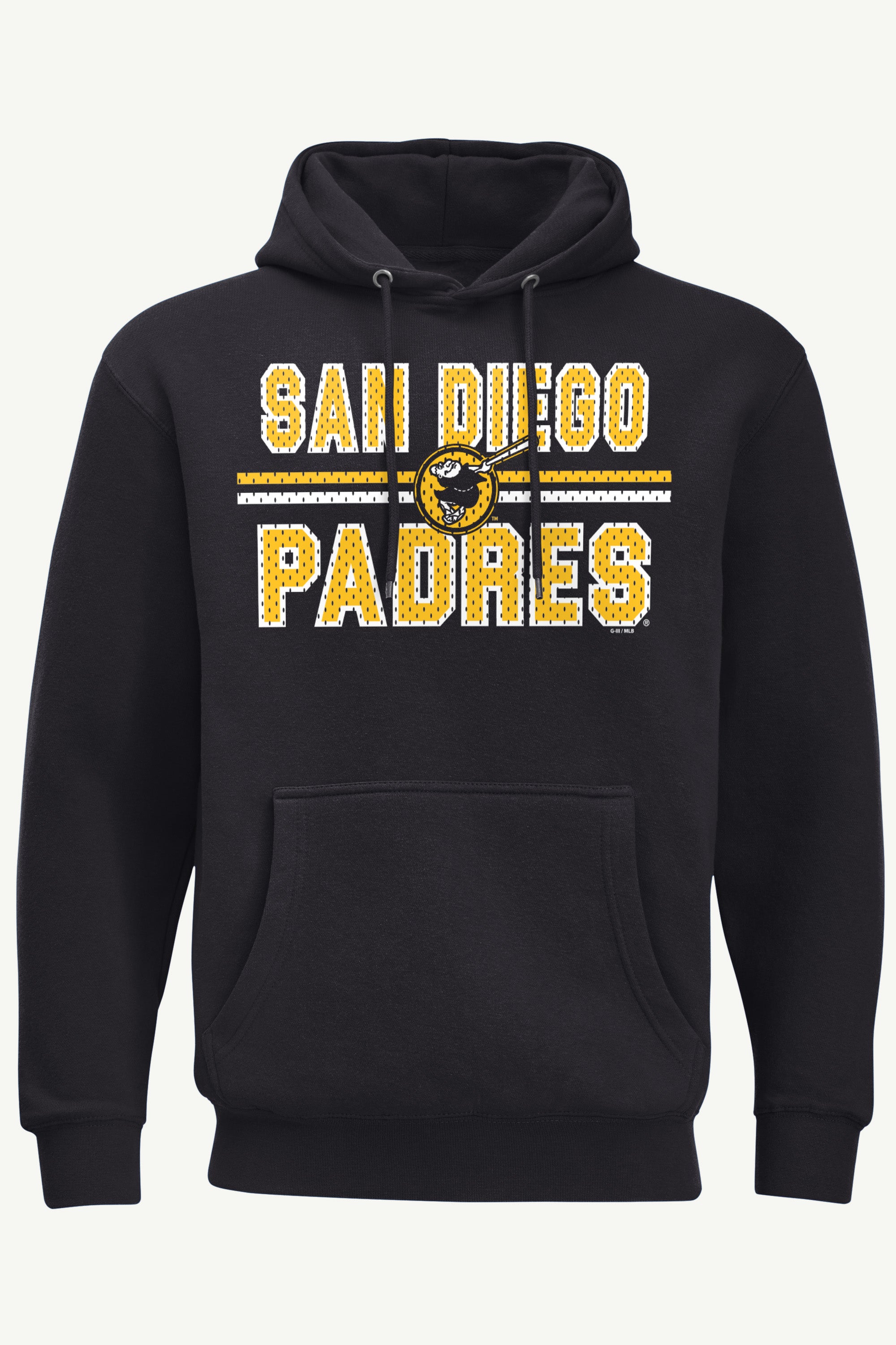 MENS SAN DIEGO PADRES MESH LOOK HOODIE View 1 MENS SAN DIEGO PADRES MESH LOOK HOODIE View 1