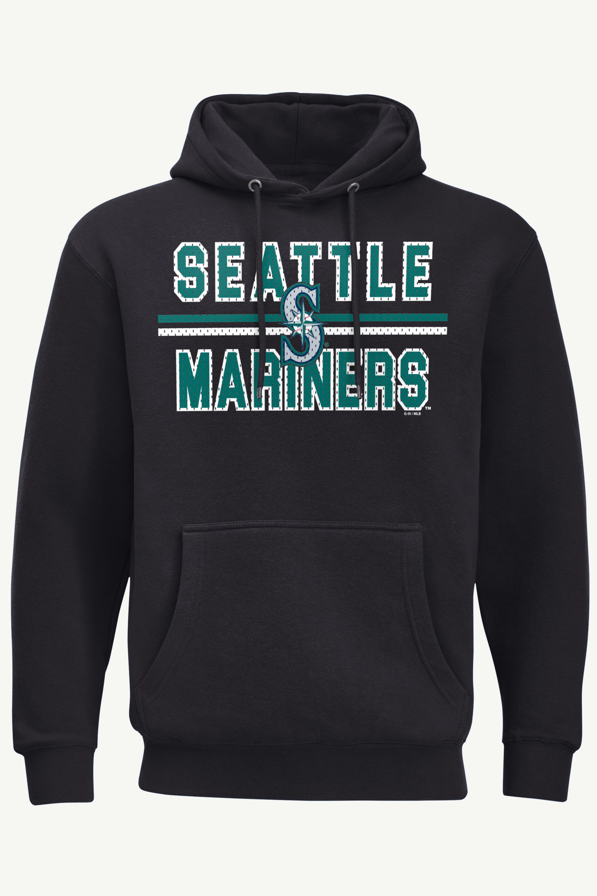 MENS SEATTLE MARINERS MESH LOOK HOODIE View 1 | Seattle Mariners MENS SEATTLE MARINERS MESH LOOK HOODIE View 1 | Seattle Mariners
