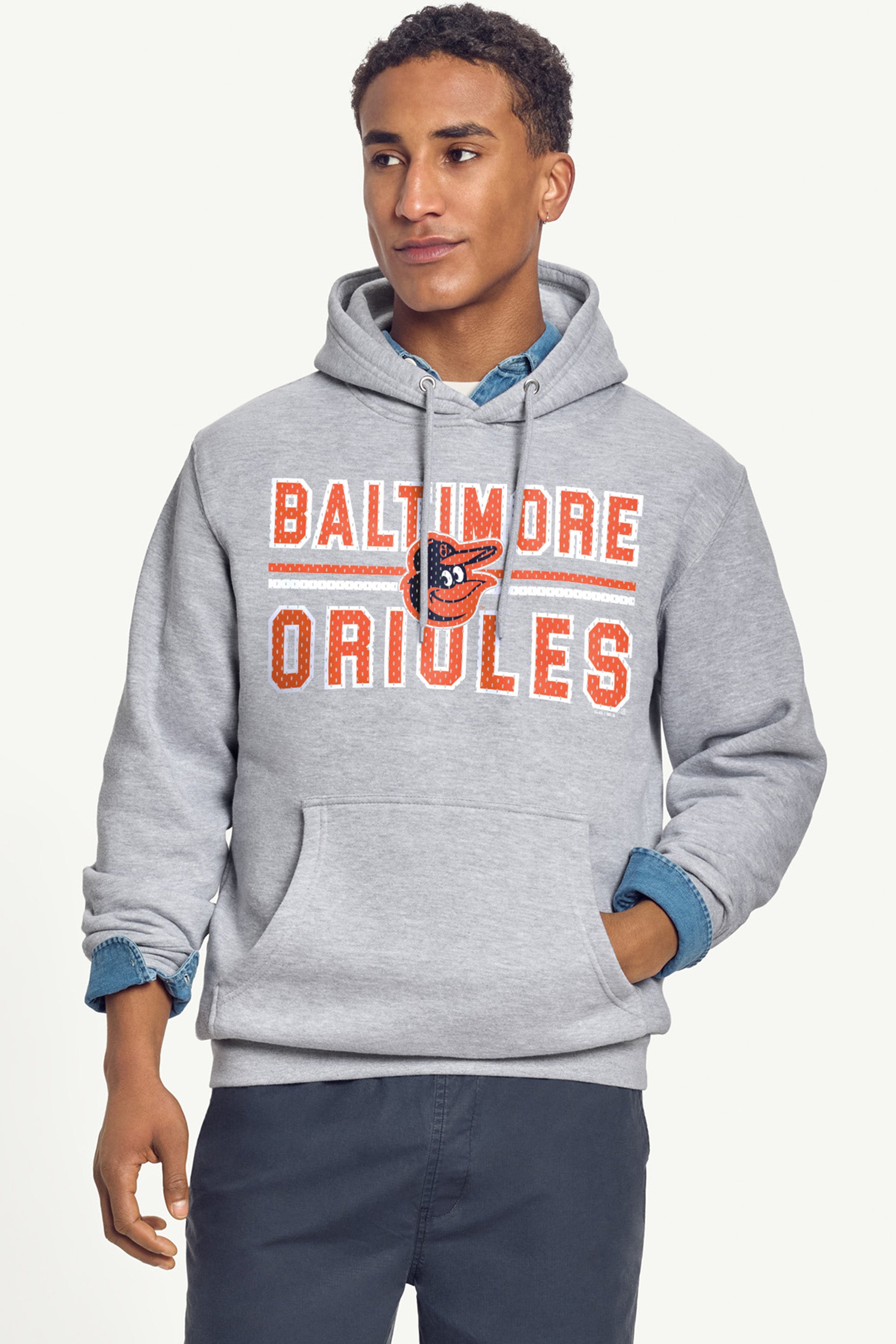 MENS BALTIMORE ORIOLES MESH HOODIE View 2 | Baltimore Orioles MENS BALTIMORE ORIOLES MESH HOODIE View 2 | Baltimore Orioles