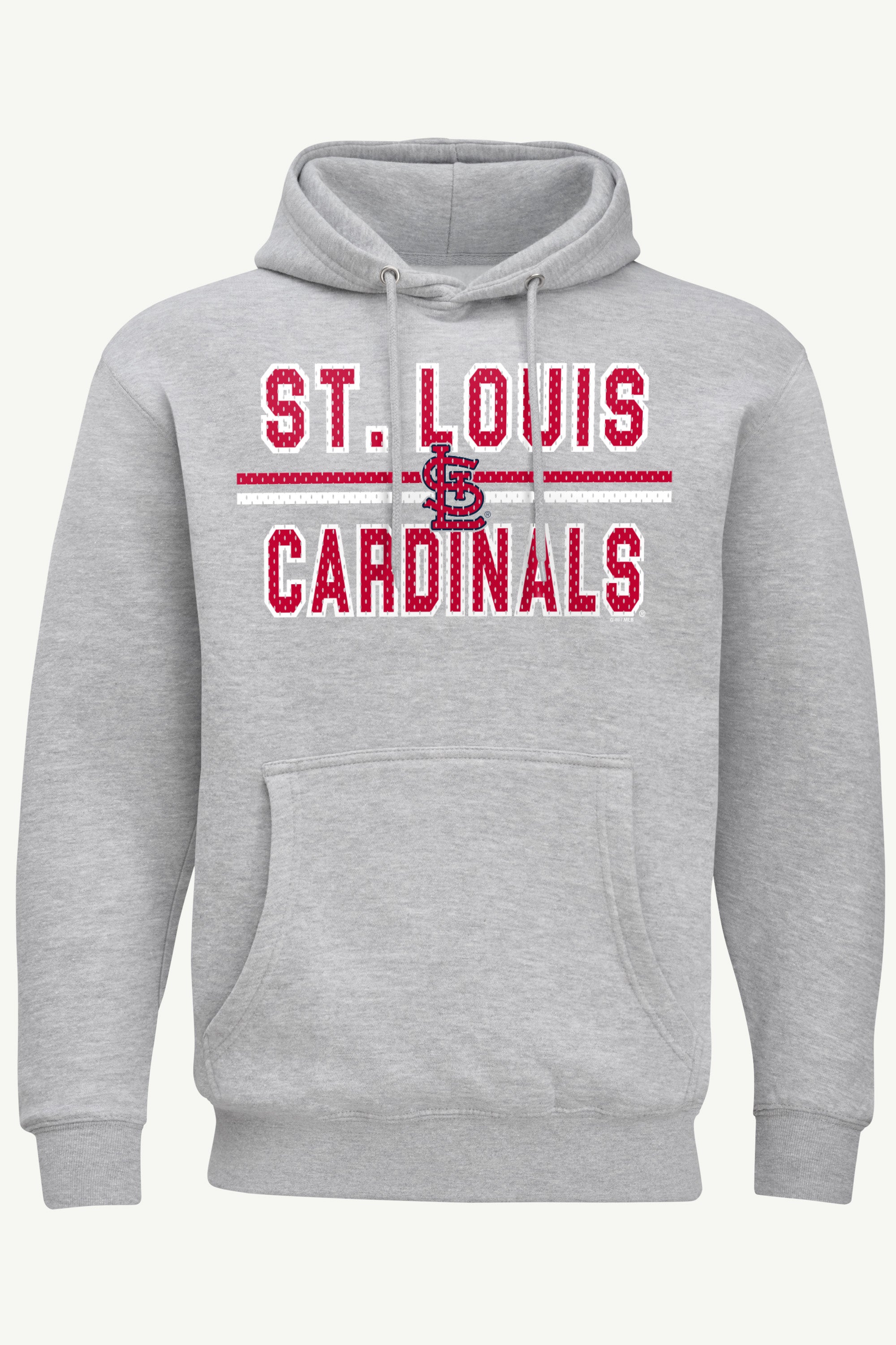 MENS ST LOUIS CARDINALS MESH LOOK HOODIE View 1 MENS ST LOUIS CARDINALS MESH LOOK HOODIE View 1
