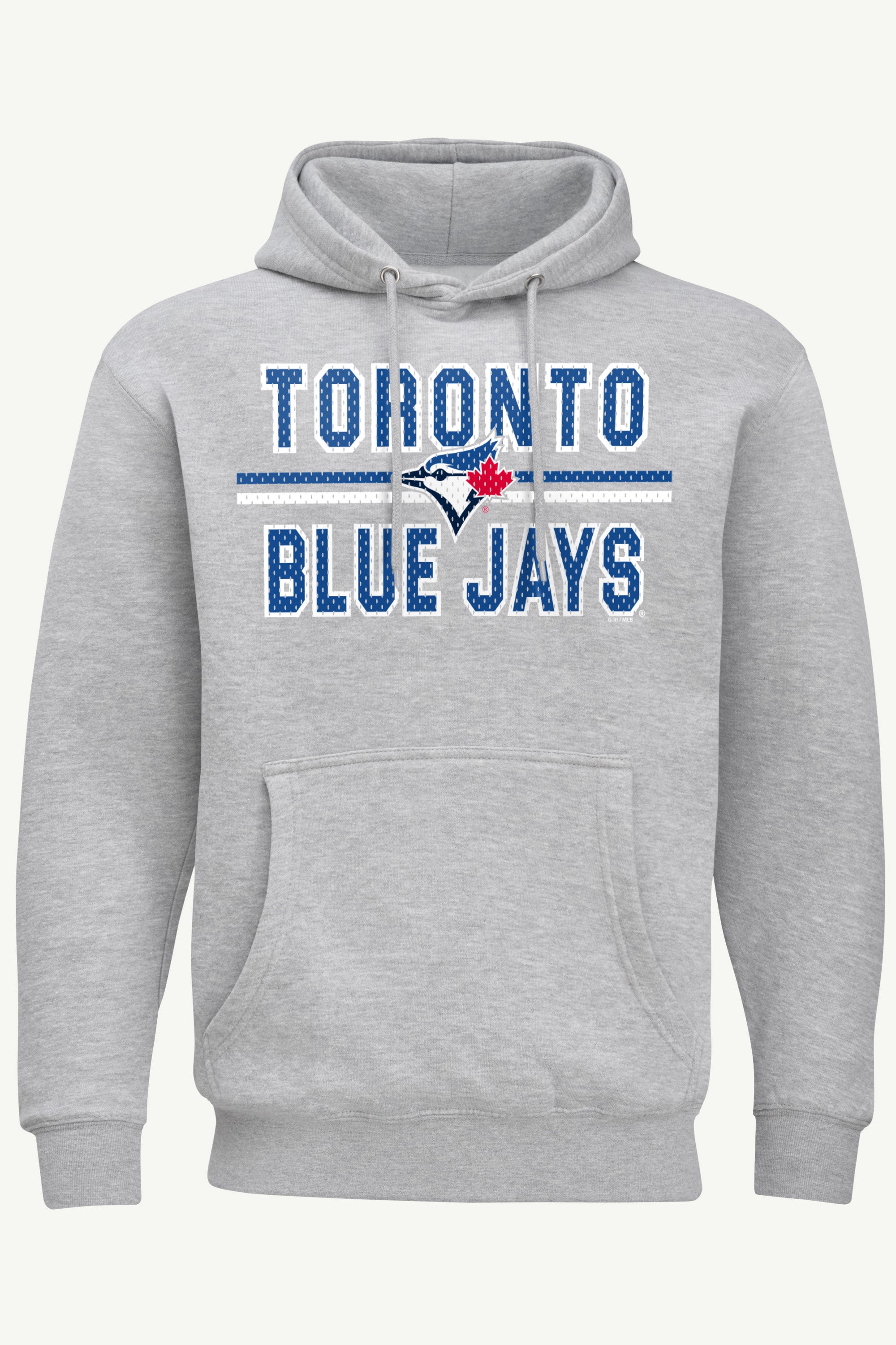 MENS TORONTO BLUE JAYS MESH LOOK HOODIE View 1 MENS TORONTO BLUE JAYS MESH LOOK HOODIE View 1