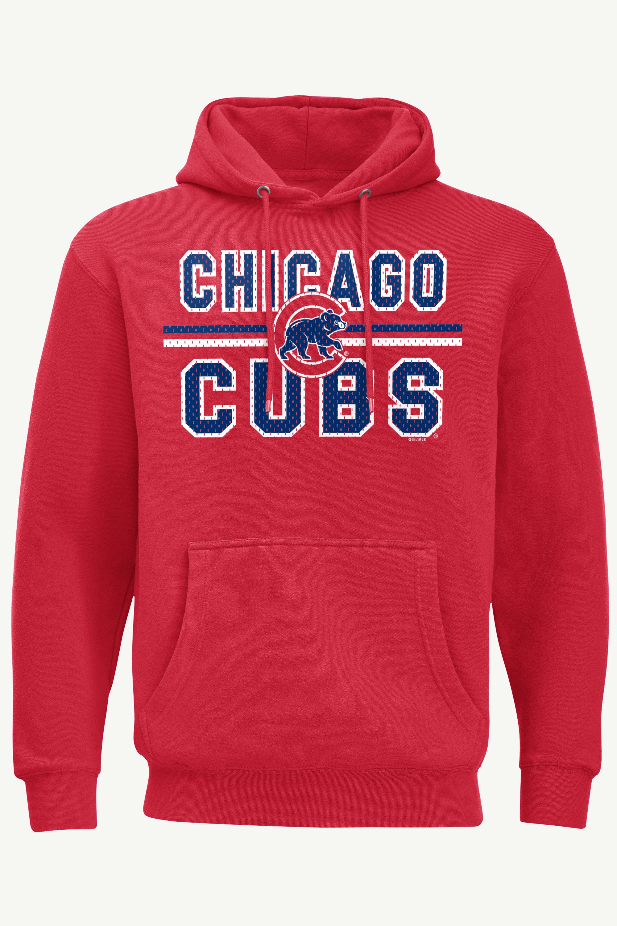 MENS CHICAGO CUBS MESH LOOK HOODIE View 1 | DTG MENS CHICAGO CUBS MESH LOOK HOODIE View 1 | DTG