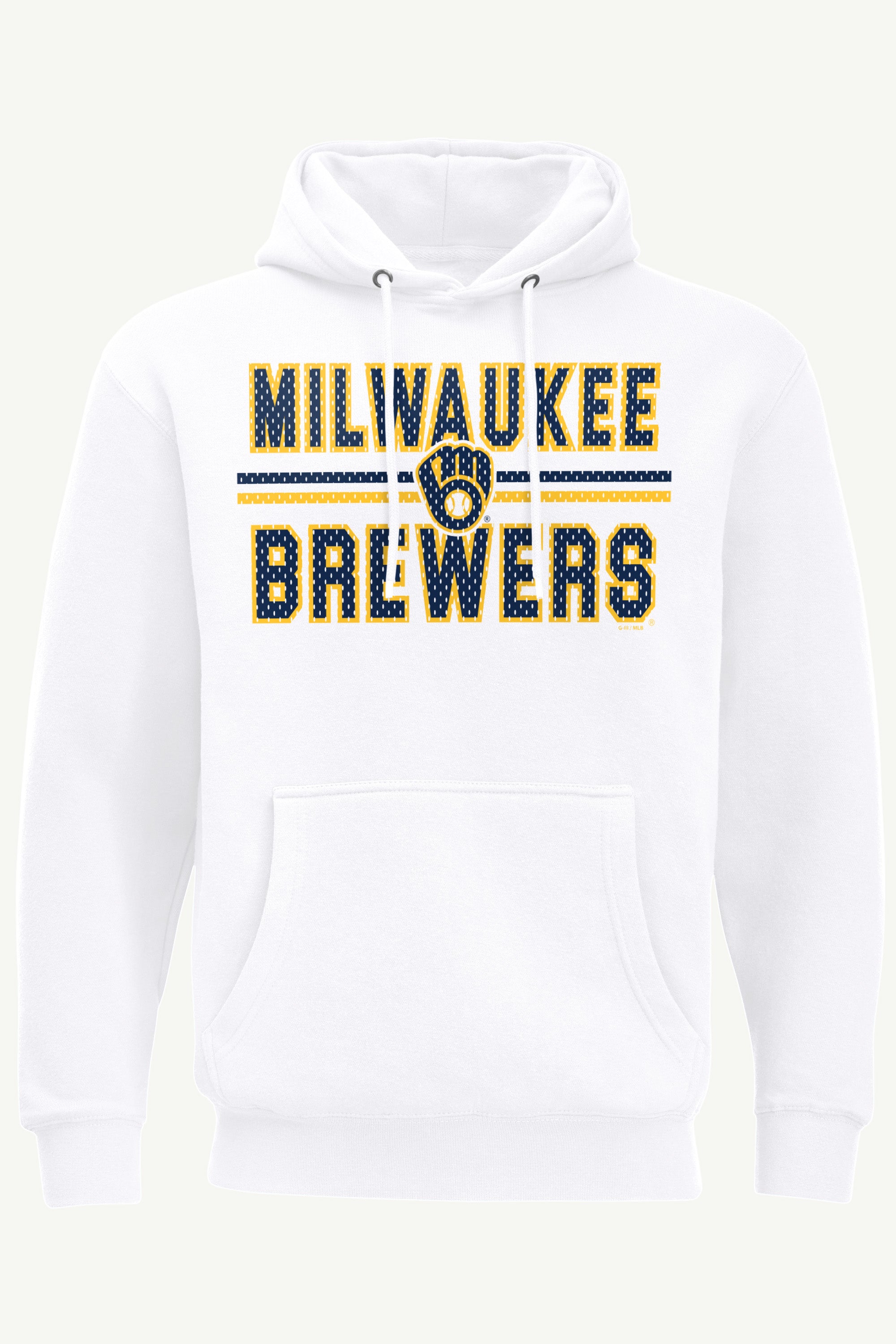 MENS MILWAUKEE BREWERS MESH LOOK HOODIE View 1 | Milwaukee Brewers MENS MILWAUKEE BREWERS MESH LOOK HOODIE View 1 | Milwaukee Brewers