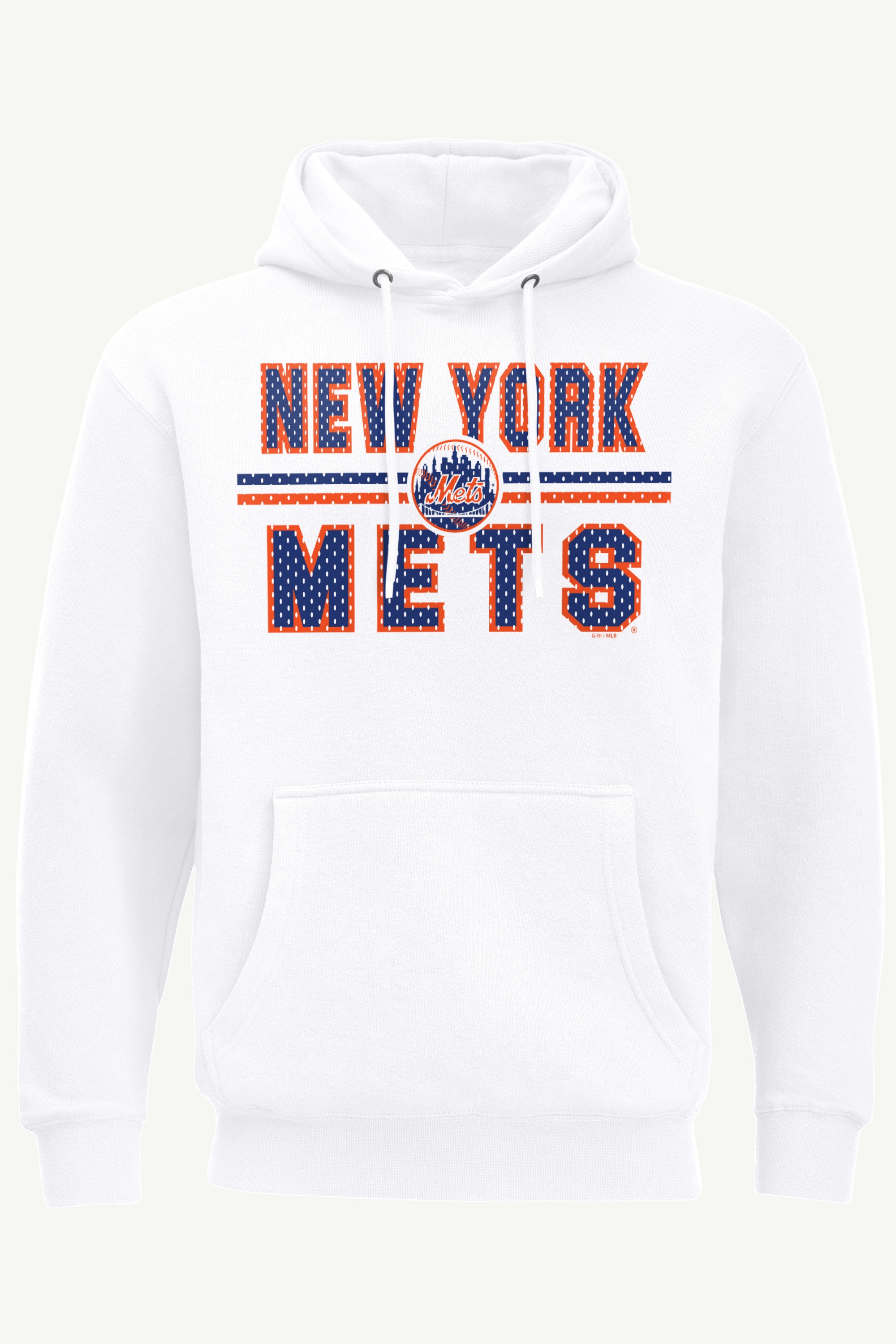 MENS NEW YORK METS MESH LOOK HOODIE View 1 | New York Mets MENS NEW YORK METS MESH LOOK HOODIE View 1 | New York Mets