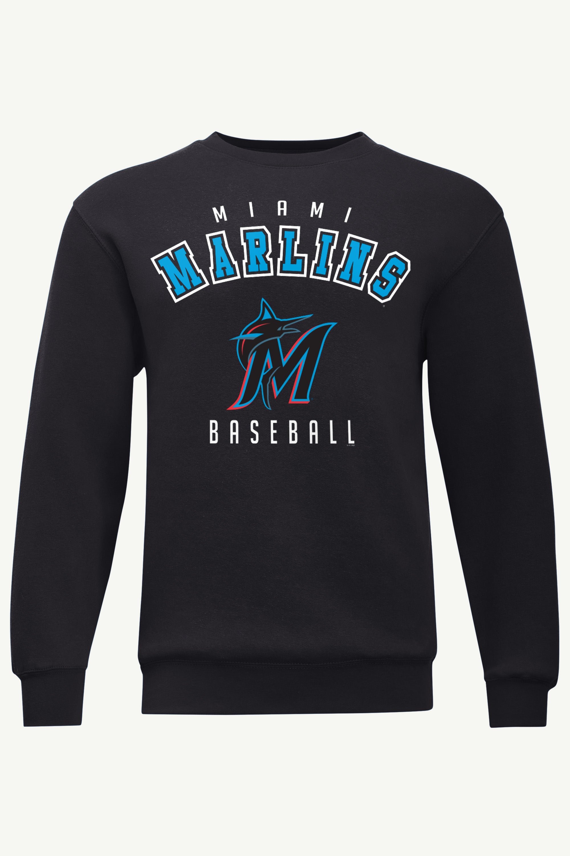 MENS MIAMI MARLINS GRAPHIC SWEATSHIRT View 1 MENS MIAMI MARLINS GRAPHIC SWEATSHIRT View 1