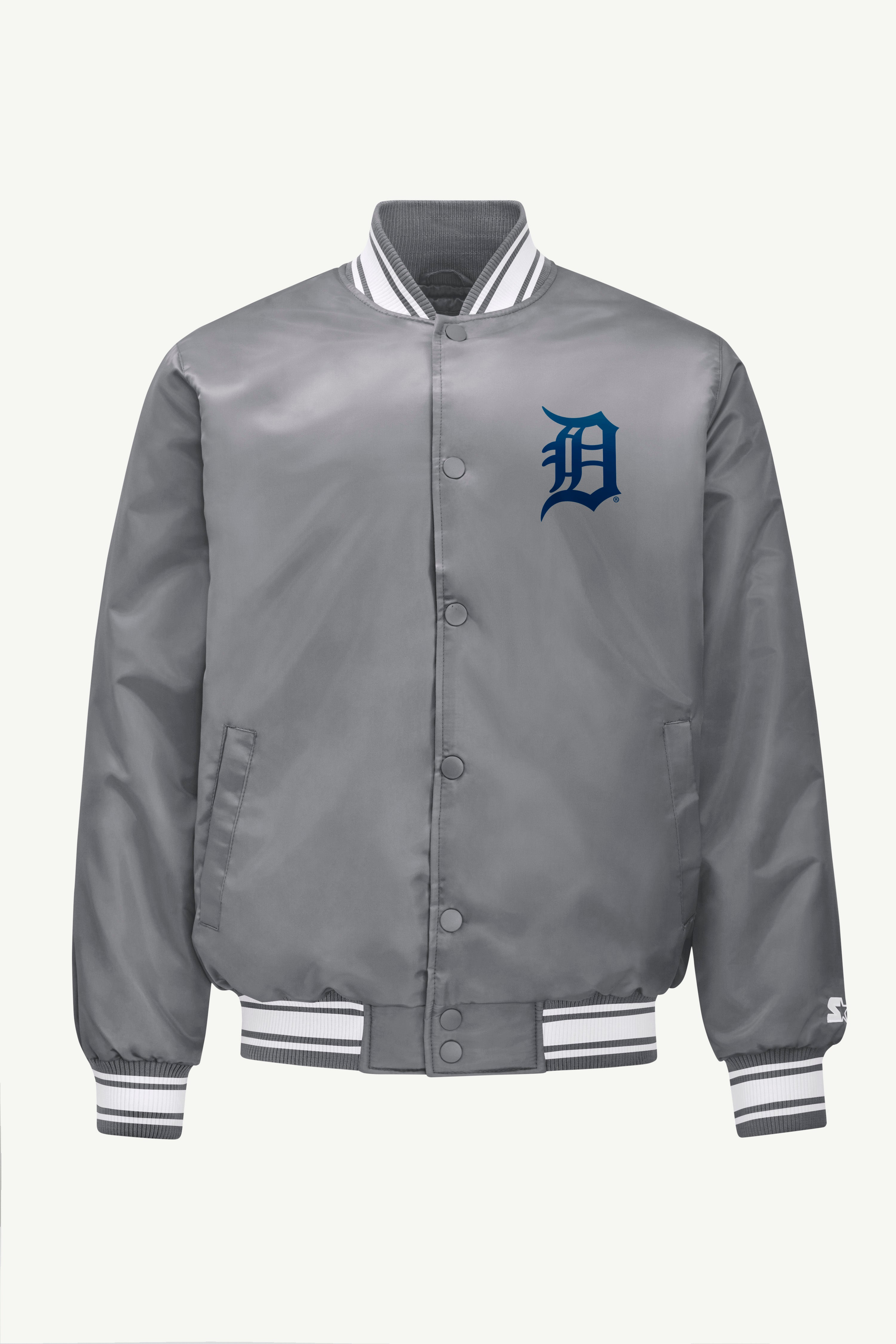 MENS DETROIT TIGERS SATIN VARISTY JACKET View 4 | Men's Jackets MENS DETROIT TIGERS SATIN VARISTY JACKET View 4 | Men's Jackets
