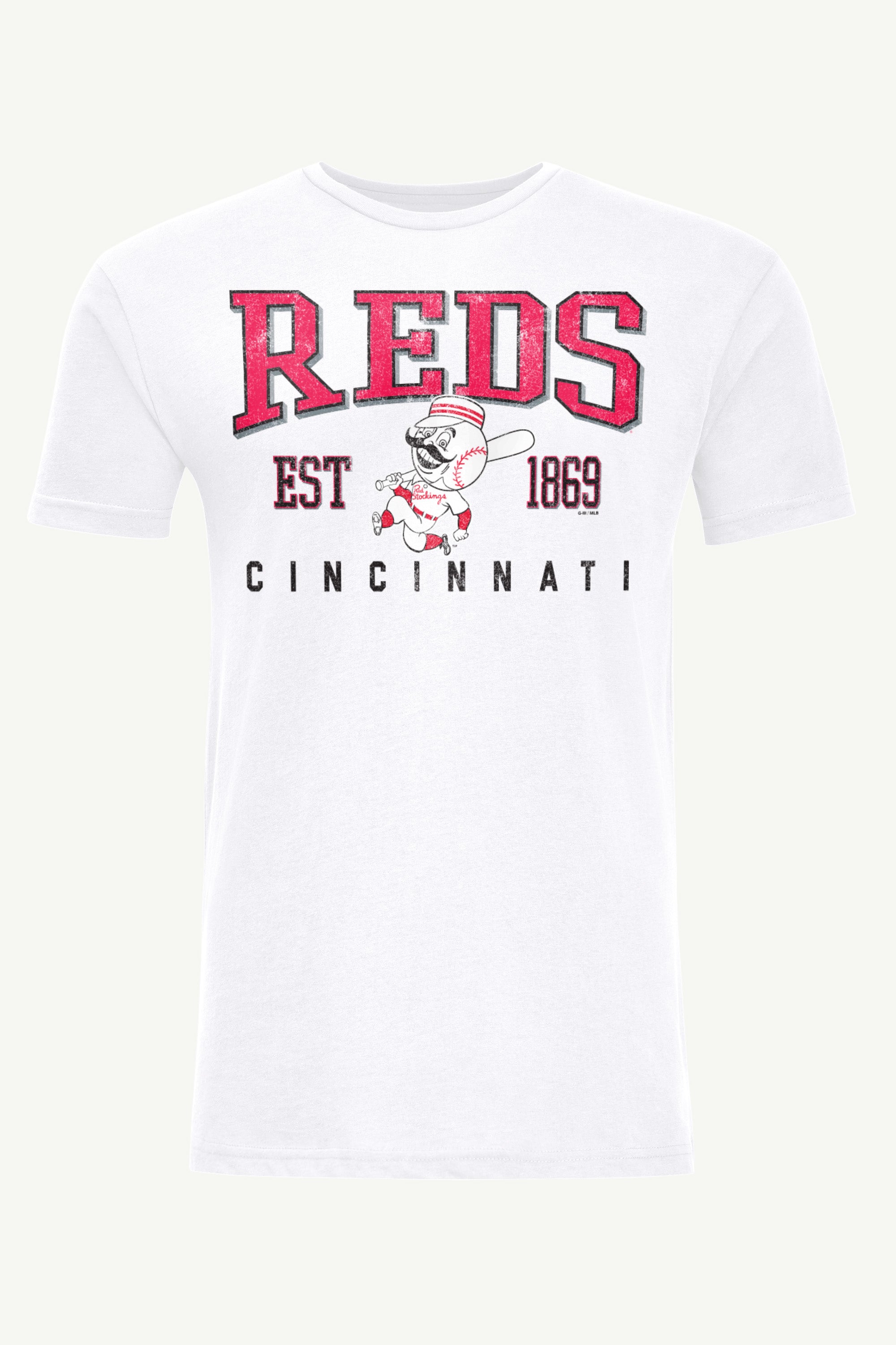 MENS CINCINNATI REDS RETRO T SHIRT View 1 | Cincinnati Reds MENS CINCINNATI REDS RETRO T SHIRT View 1 | Cincinnati Reds