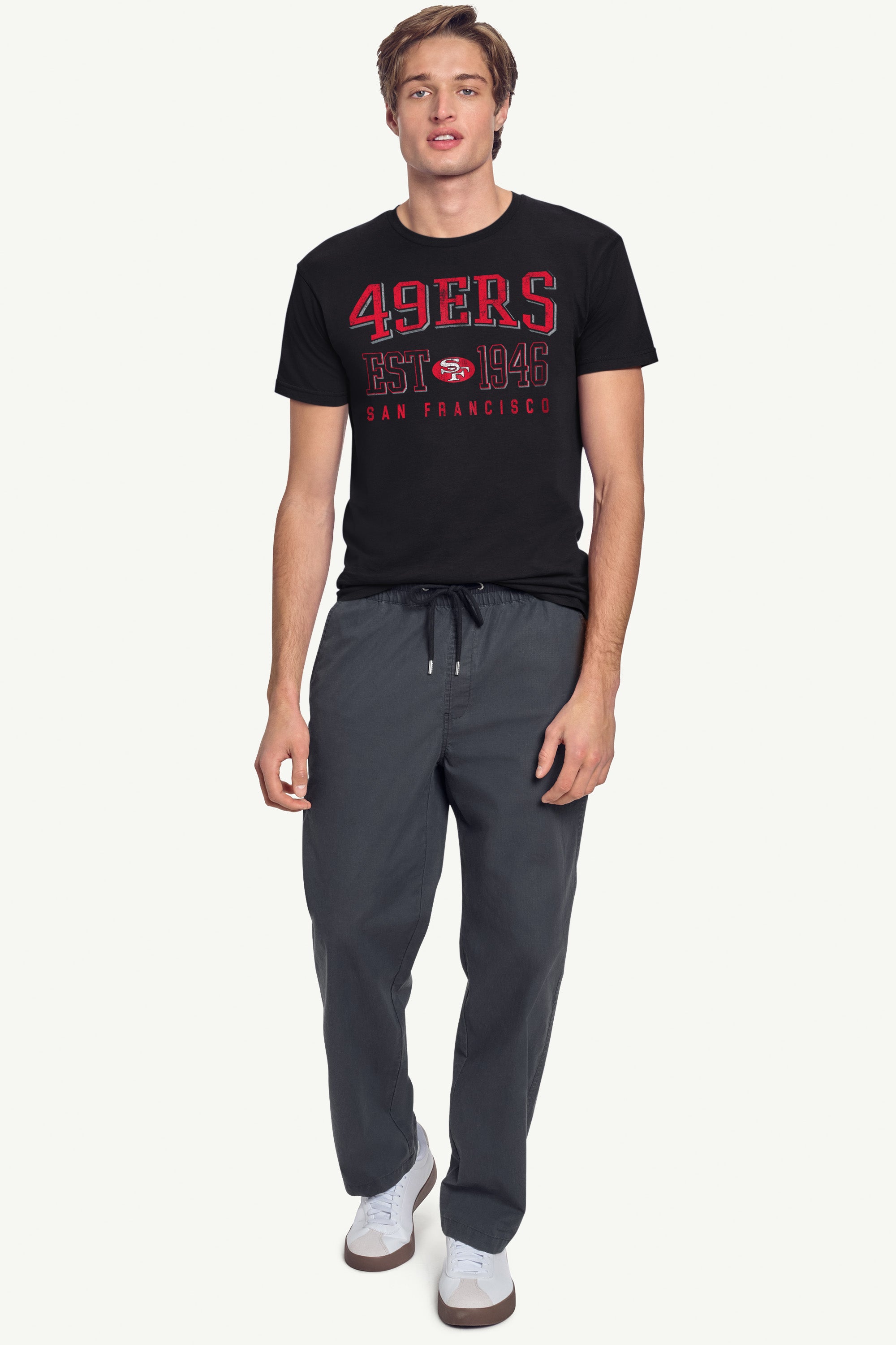 MENS SAN FRANCISCO 49ERs RETRO T SHIRT View 3 | NFL MENS SAN FRANCISCO 49ERs RETRO T SHIRT View 3 | NFL