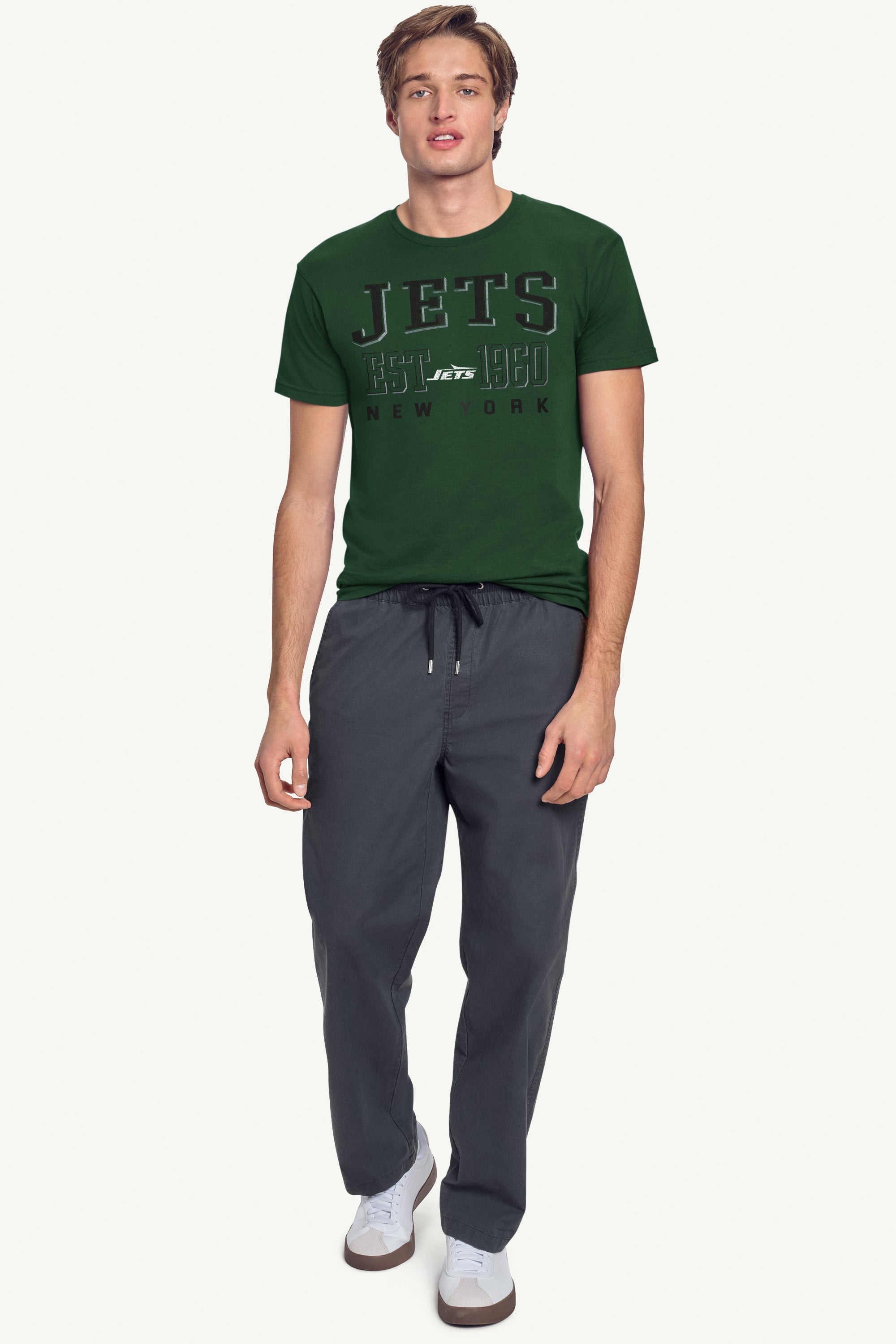 MENS NEW YORK JETS RETRO T SHIRT View 3 | New York Jets MENS NEW YORK JETS RETRO T SHIRT View 3 | New York Jets