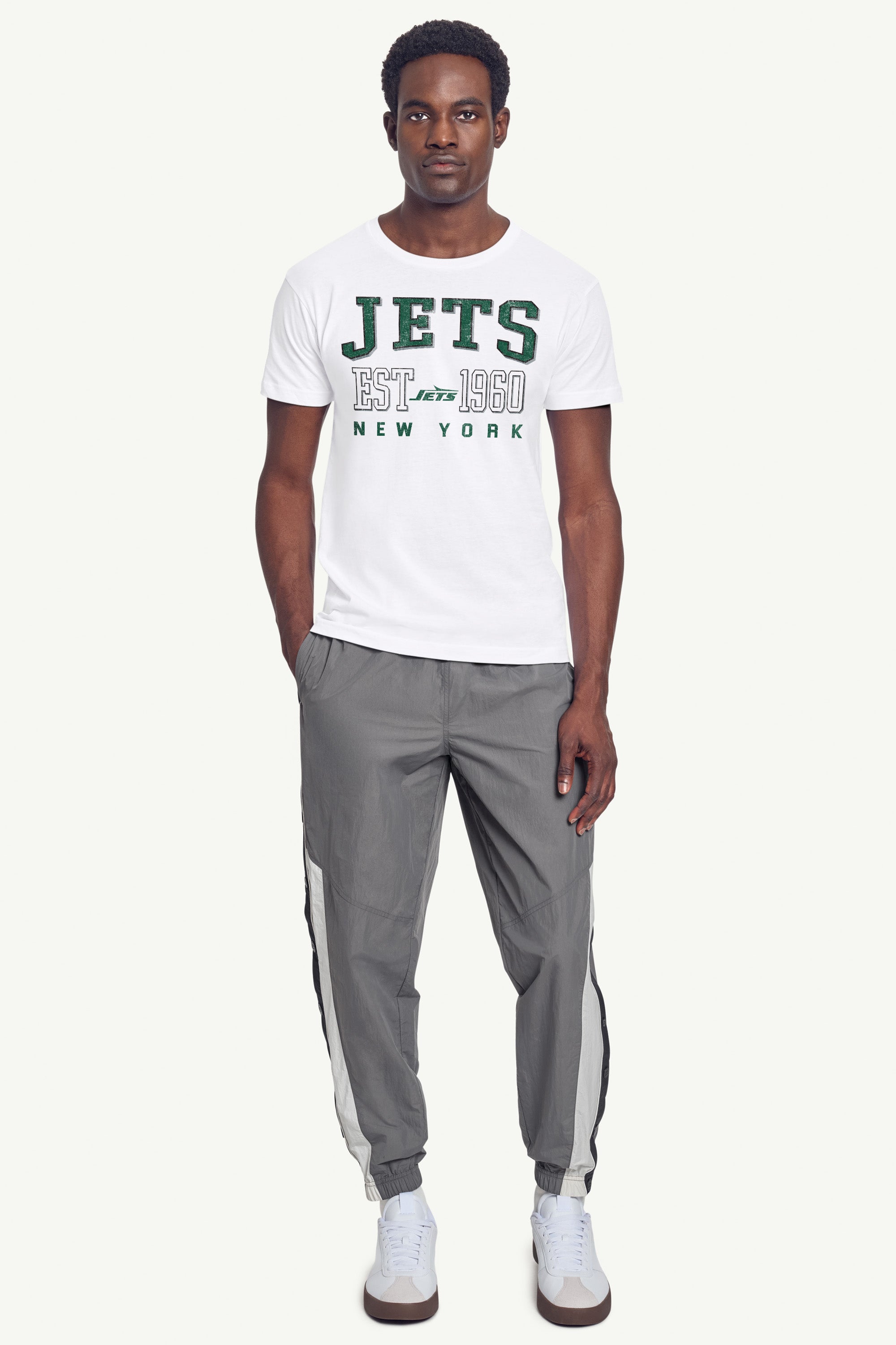 MENS NEW YORK JETS RETRO T SHIRT View 3 | New York Jets MENS NEW YORK JETS RETRO T SHIRT View 3 | New York Jets
