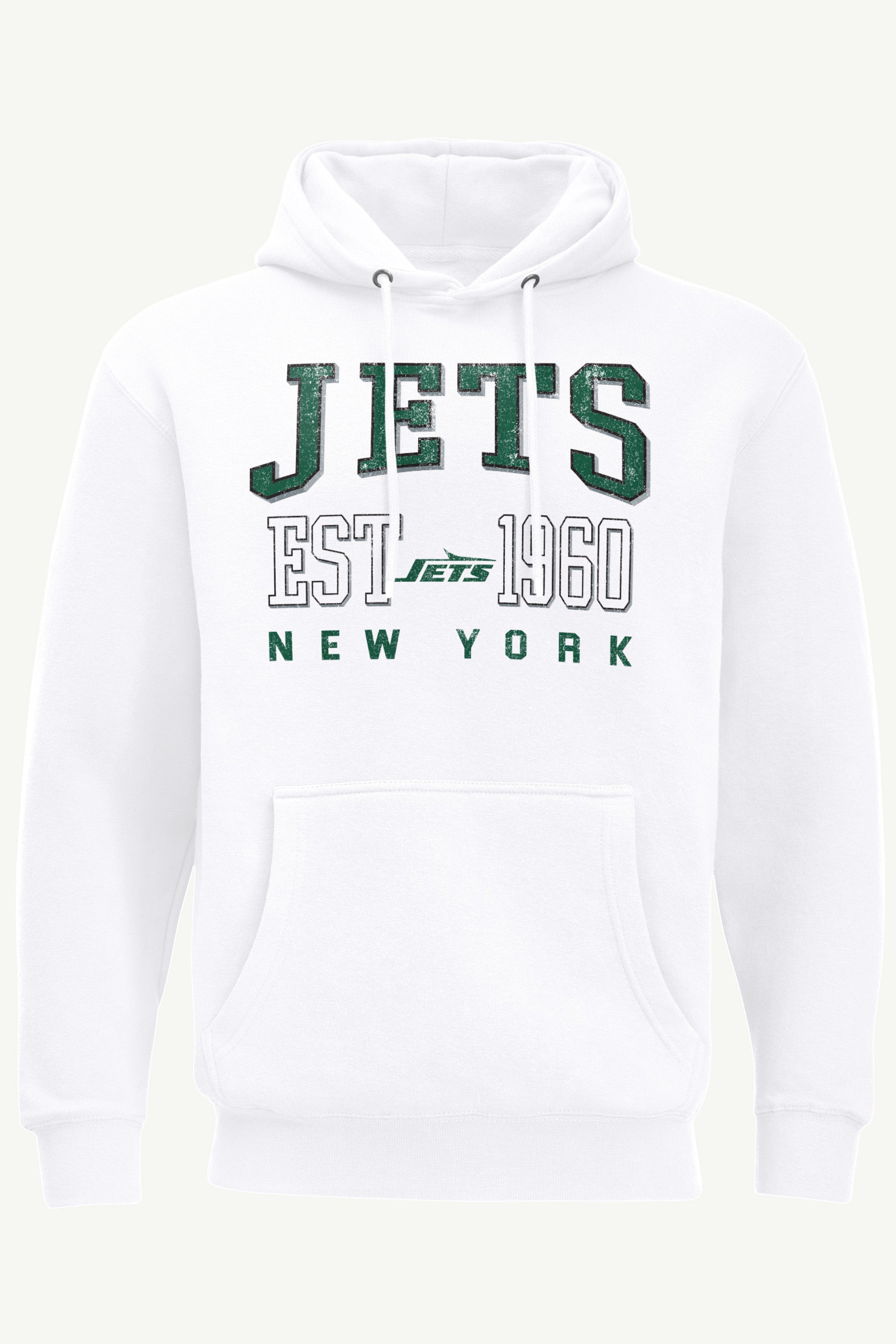 MENS NEW YORK JETS RETRO TEAM HOODIE View 1 | New York Jets MENS NEW YORK JETS RETRO TEAM HOODIE View 1 | New York Jets