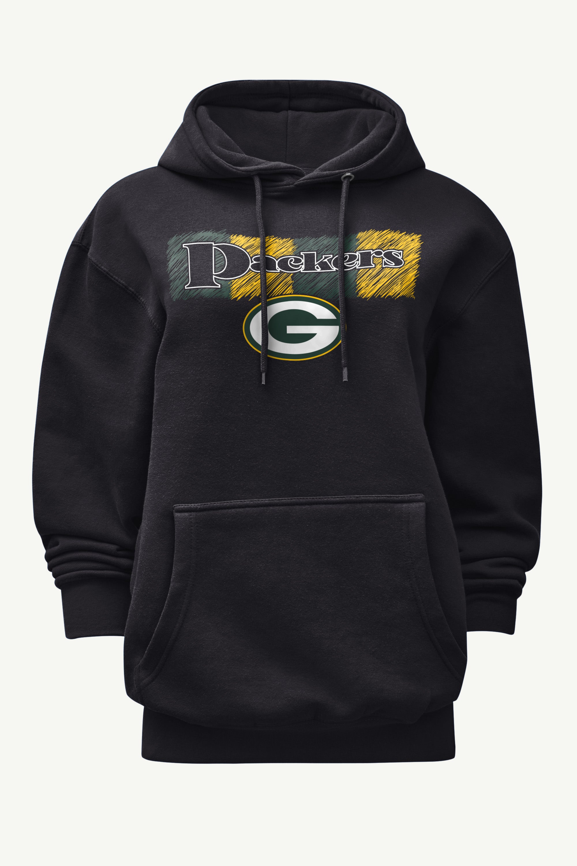 WOMENS GREEN BAY PACKERS COLOR SHADDING HOODIE View 1 | Green Bay Packers WOMENS GREEN BAY PACKERS COLOR SHADDING HOODIE View 1 | Green Bay Packers