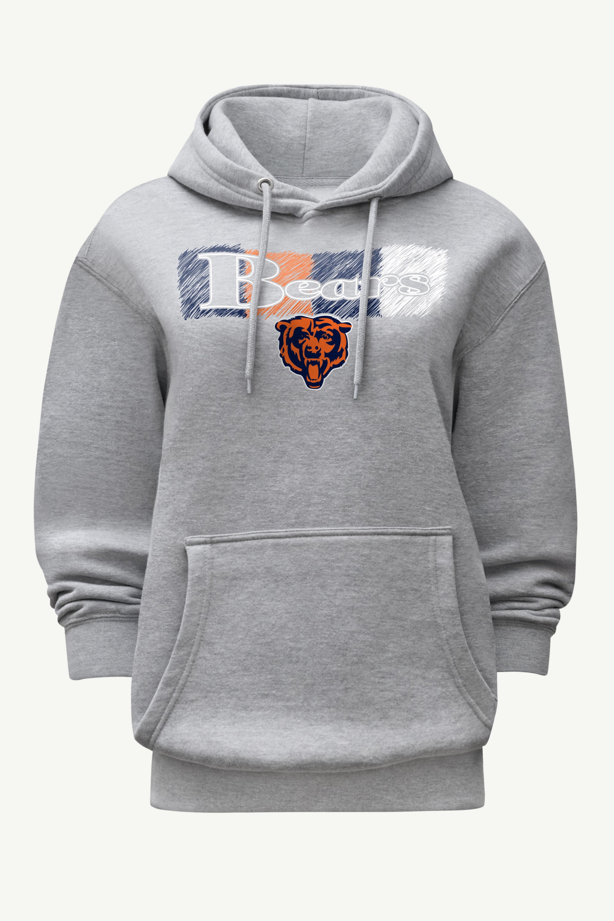 WOMENS CHICAGO BEARS COLOR SHADDING HOODIE View 1 | NFL WOMENS CHICAGO BEARS COLOR SHADDING HOODIE View 1 | NFL