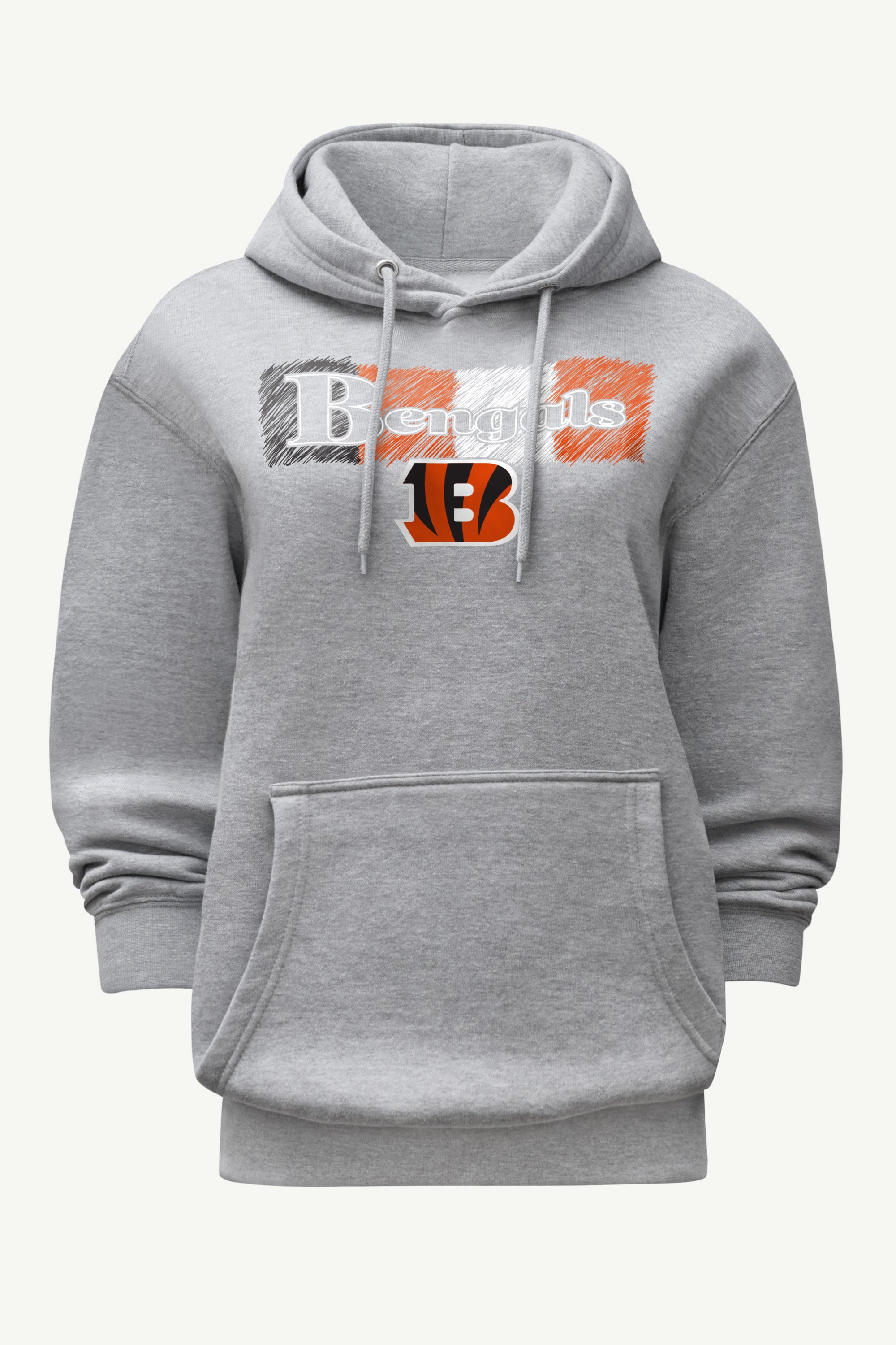 WOMENS CINCINATI BENGALS COLOR SHADDING HOODIE View 1 | NFL WOMENS CINCINATI BENGALS COLOR SHADDING HOODIE View 1 | NFL