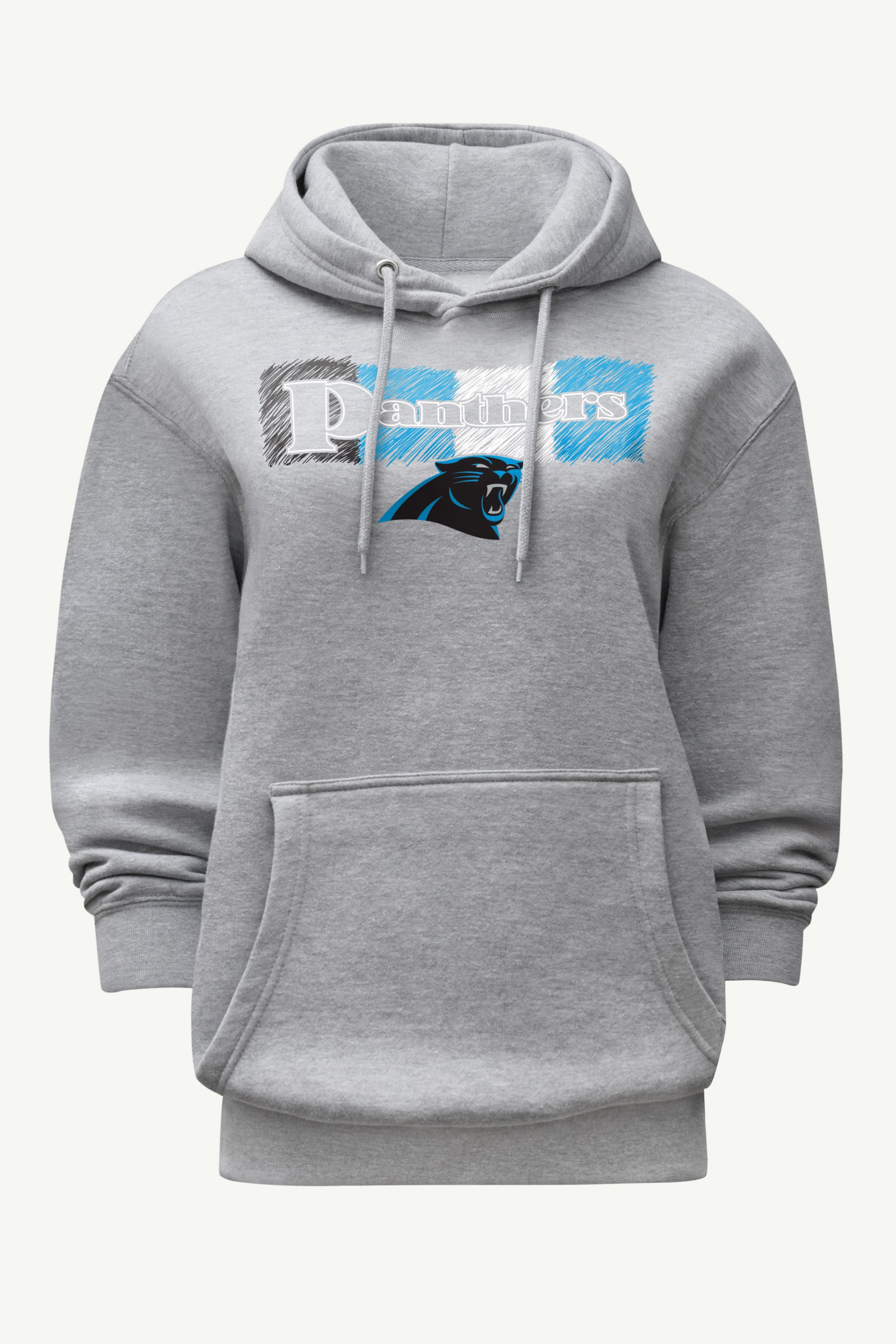 WOMENS CAROLINA PANTHERS COLOR SHADDING HOODIE View 1 | Carolina Panthers WOMENS CAROLINA PANTHERS COLOR SHADDING HOODIE View 1 | Carolina Panthers