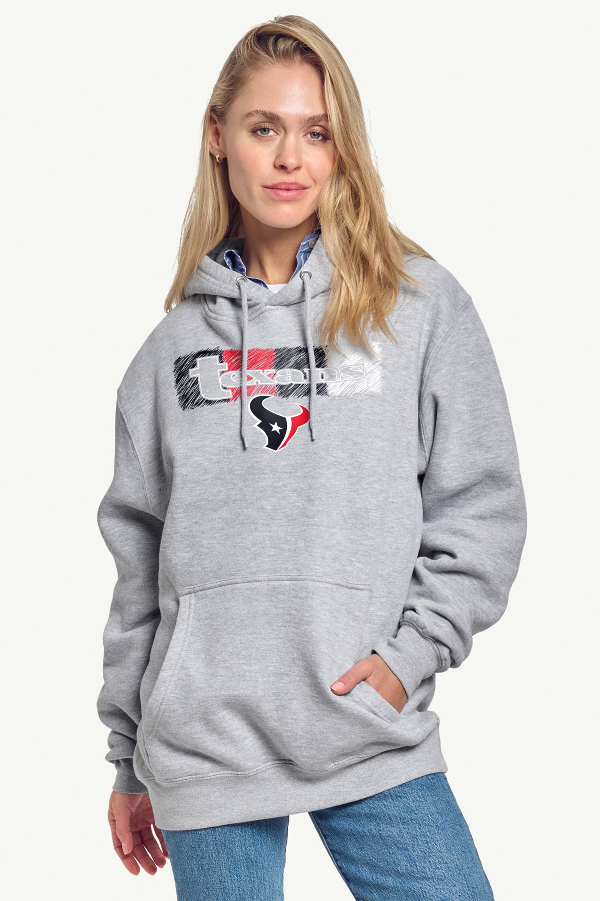 WOMENS HOUSTON TEXANS COLOR SHADDING HOODIE View 2 | Houston Texans WOMENS HOUSTON TEXANS COLOR SHADDING HOODIE View 2 | Houston Texans