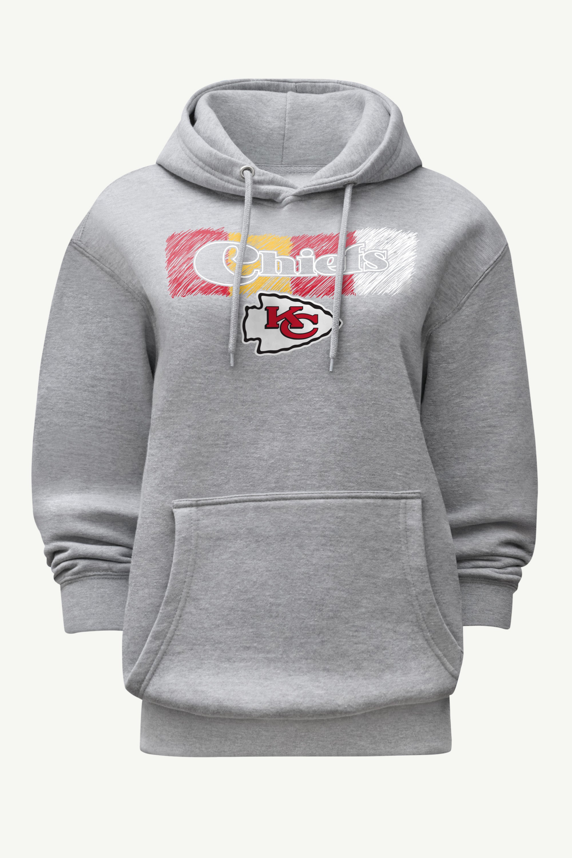 WOMENS KANSAS CITY CHIEFS COLOR SHADDING HOODIE View 1 | NFL WOMENS KANSAS CITY CHIEFS COLOR SHADDING HOODIE View 1 | NFL