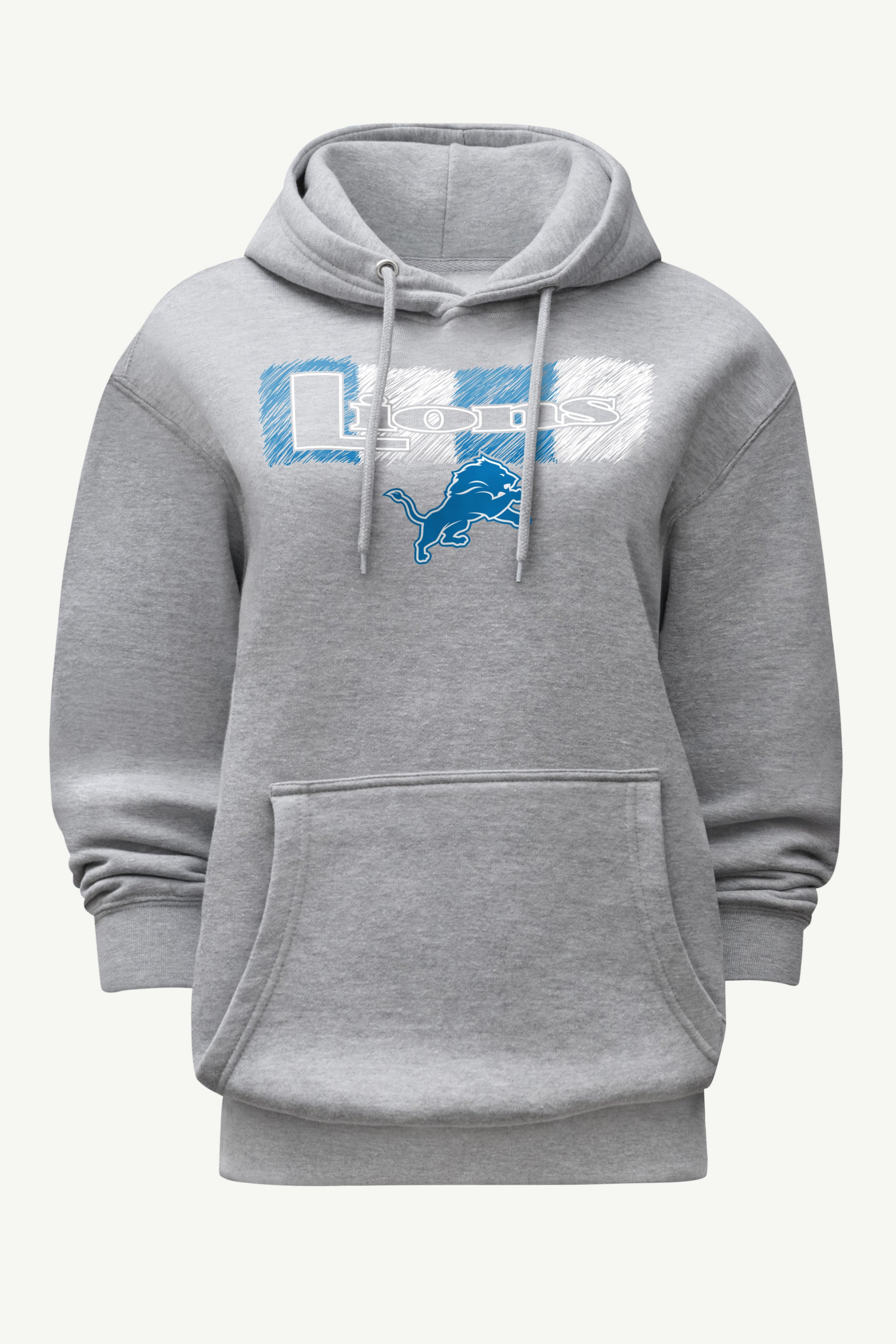 WOMENS DETROIT LIONS COLOR SHADDING HOODIE View 1 | NFL WOMENS DETROIT LIONS COLOR SHADDING HOODIE View 1 | NFL