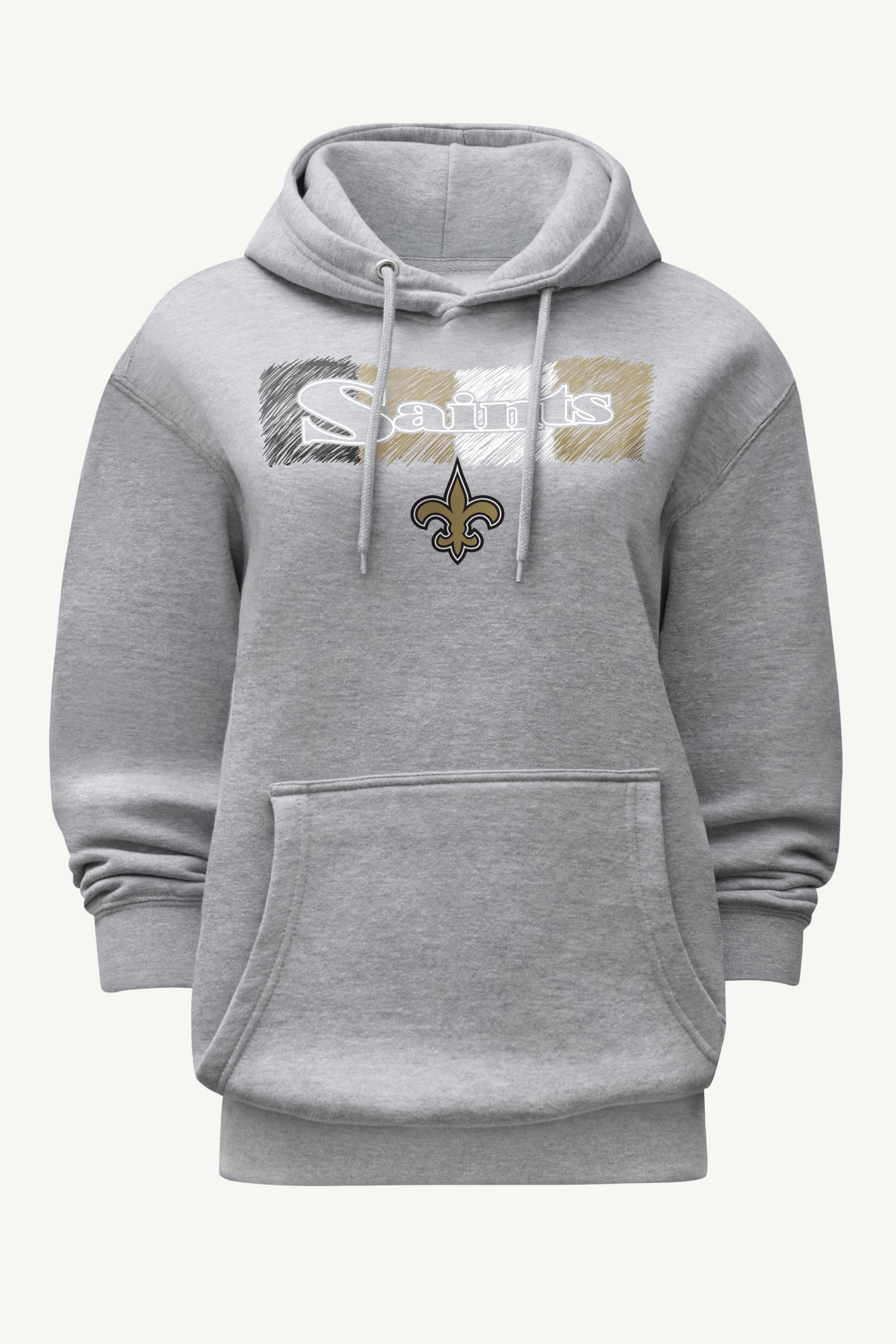 WOMENS NEW ORLEANS SAINTS COLOR SHADDING HOODIE View 1 | NFL WOMENS NEW ORLEANS SAINTS COLOR SHADDING HOODIE View 1 | NFL