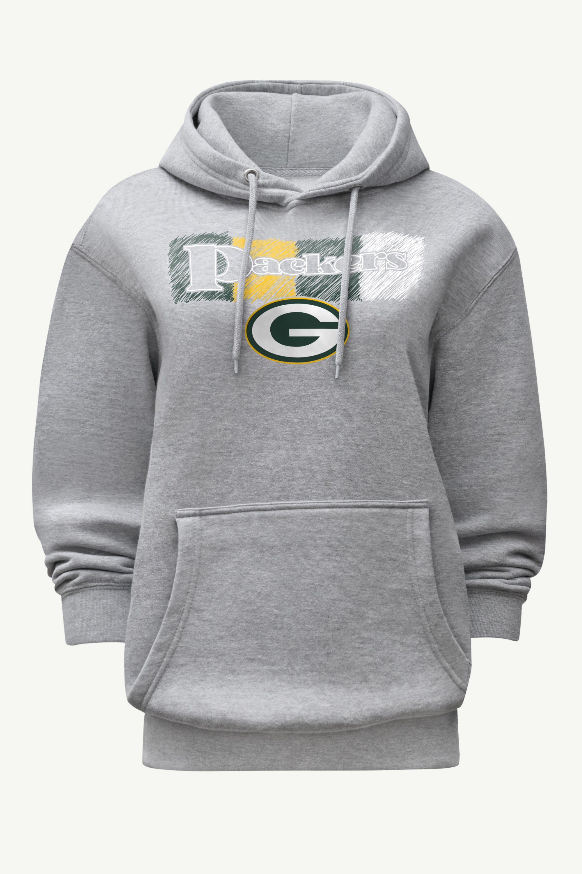 WOMENS GREEN BAY PACKERS COLOR SHADDING HOODIE View 1 | Green Bay Packers WOMENS GREEN BAY PACKERS COLOR SHADDING HOODIE View 1 | Green Bay Packers