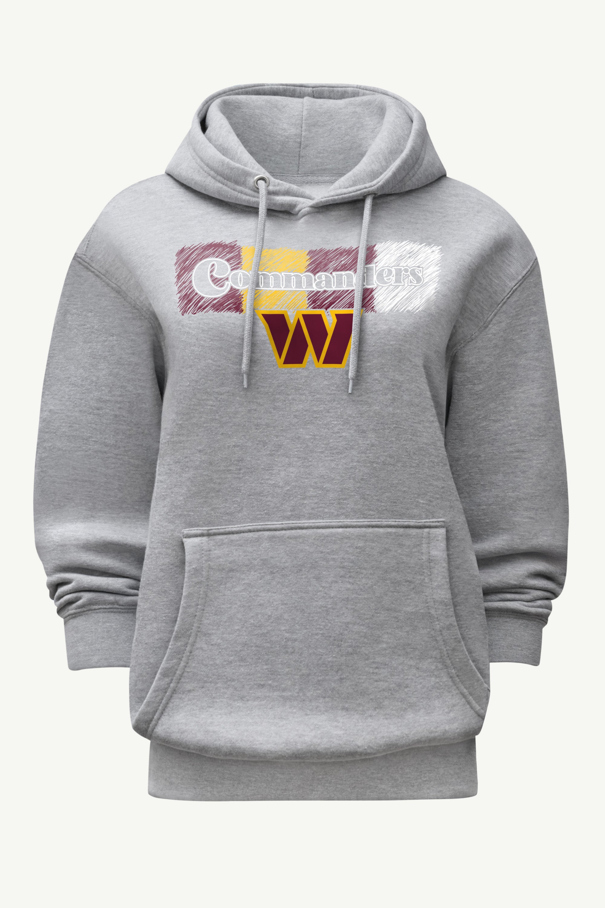 WOMENS WASHINGTON COMMANDERS COLOR SHADDING HOODIE View 1 | NFL WOMENS WASHINGTON COMMANDERS COLOR SHADDING HOODIE View 1 | NFL