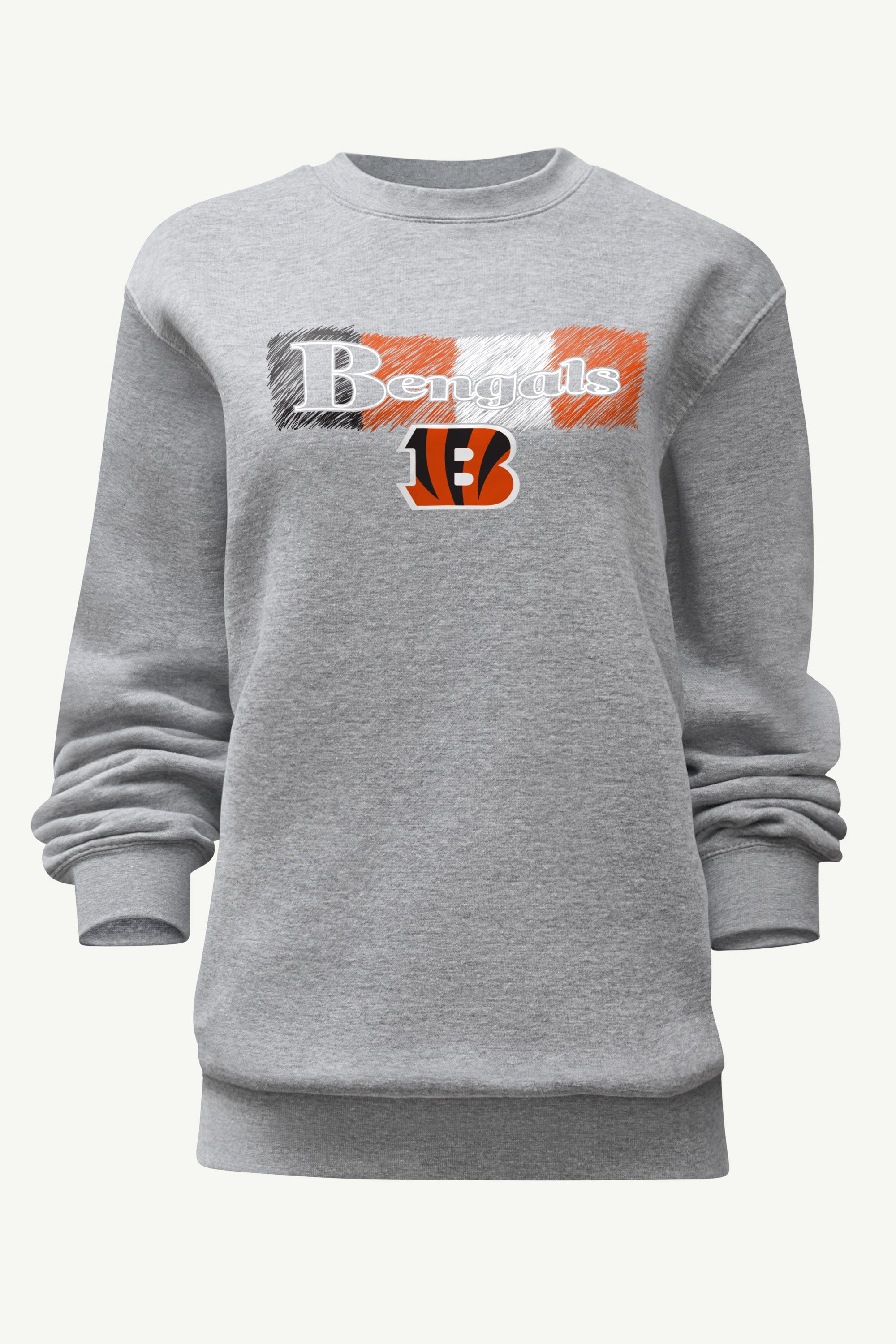 WOMENS CINCINATI BENGALS COLOR SHADDING SWEATSHIRT View 1 | NFL WOMENS CINCINATI BENGALS COLOR SHADDING SWEATSHIRT View 1 | NFL