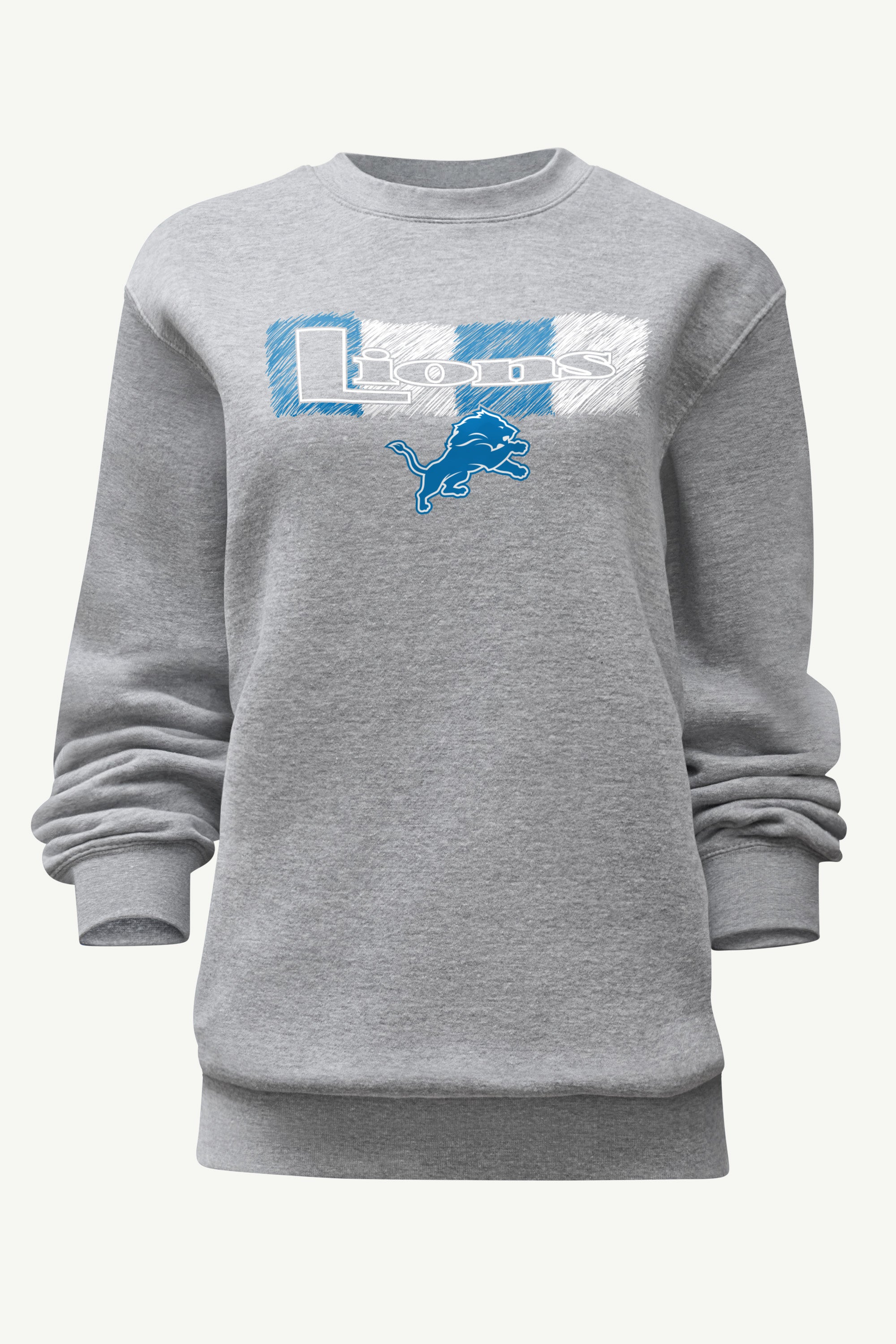 WOMENS DETROIT LIONS COLOR SHADDING SWEATSHIRT View 1 | NFL WOMENS DETROIT LIONS COLOR SHADDING SWEATSHIRT View 1 | NFL