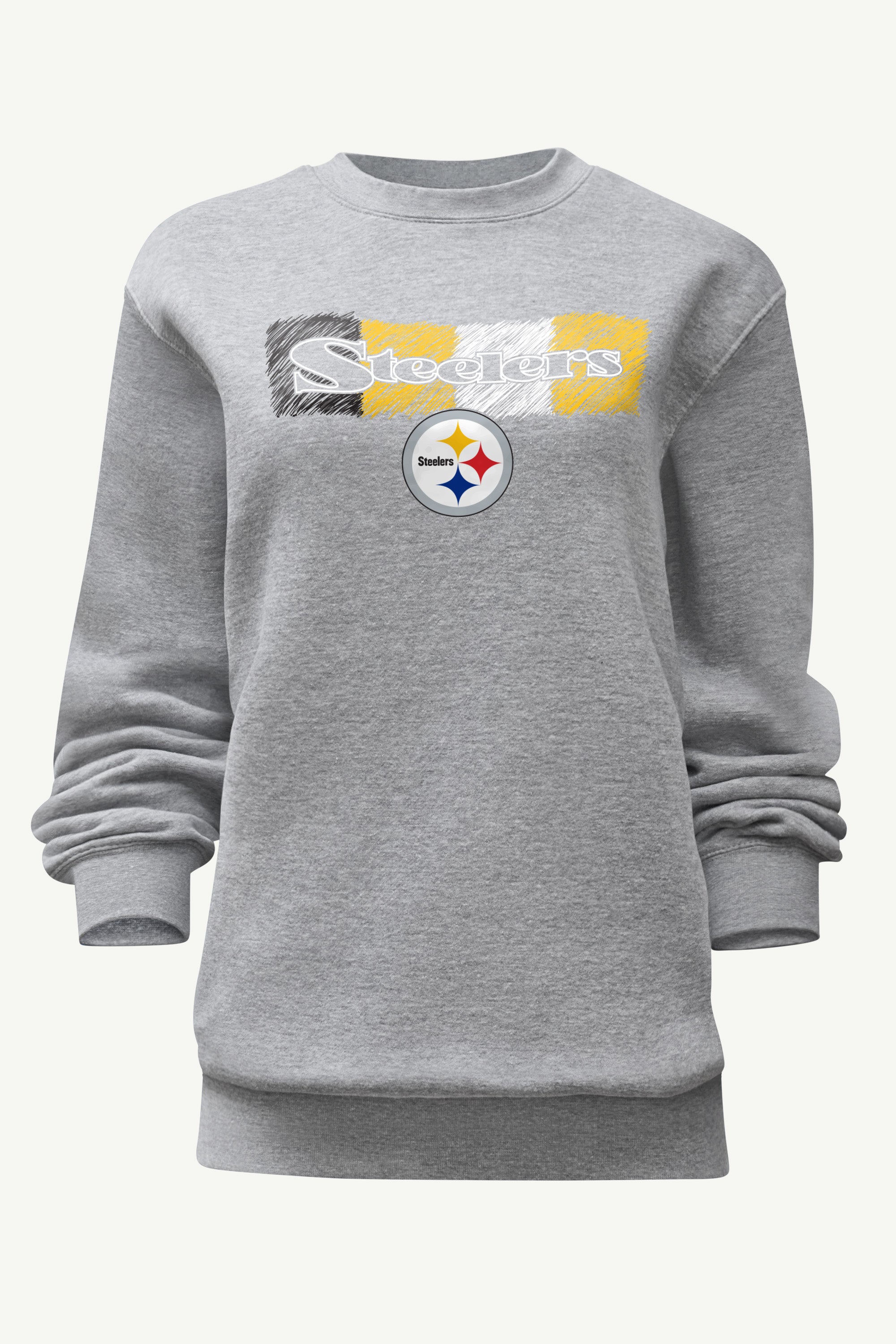 WOMENS PITTSBURGH STEELERS COLOR SHADDING SWEATSHIRT View 1 | NFL WOMENS PITTSBURGH STEELERS COLOR SHADDING SWEATSHIRT View 1 | NFL