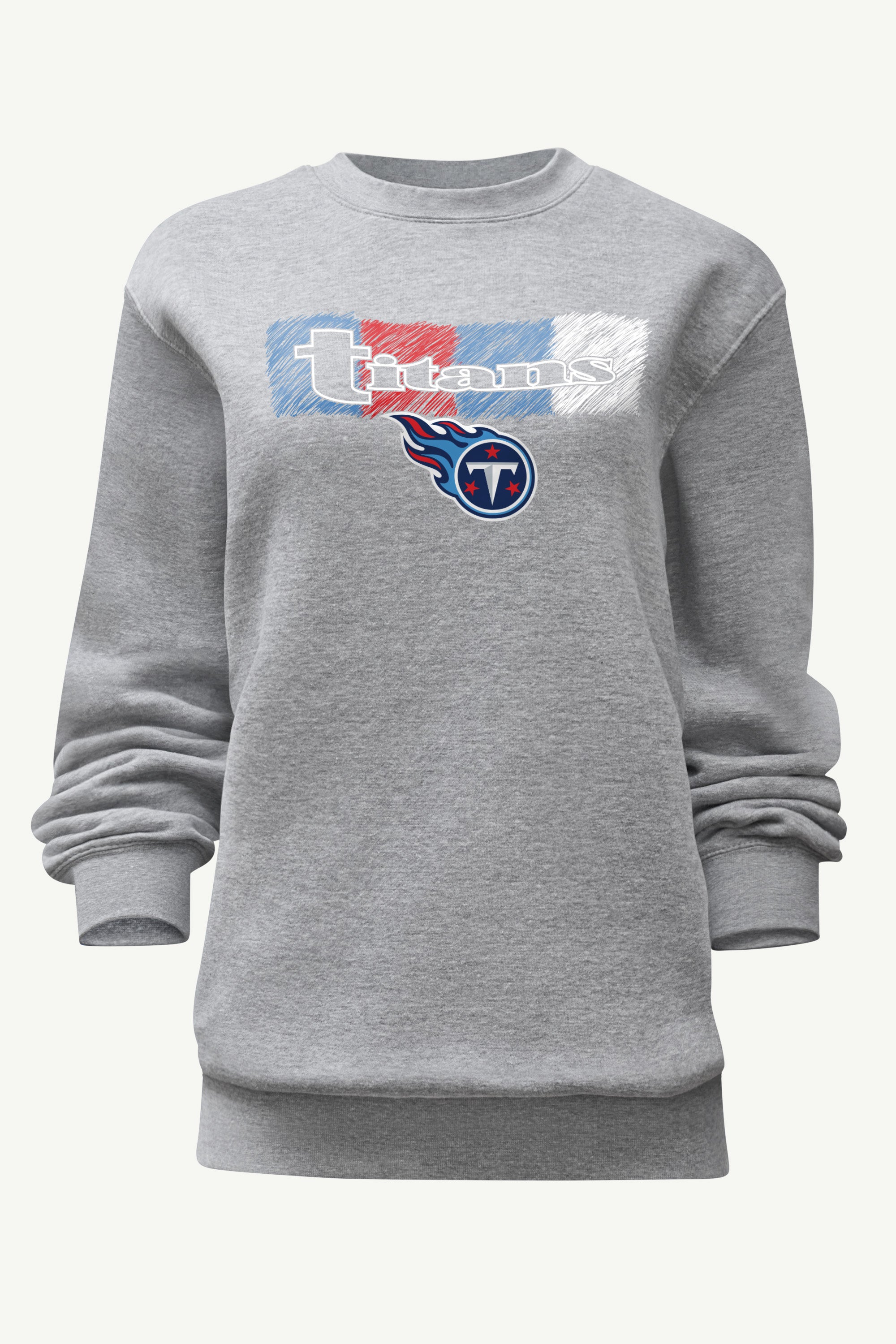 WOMENS TENNESSEE TITANS COLOR SHADDING SWEATSHIRT View 1 | NFL WOMENS TENNESSEE TITANS COLOR SHADDING SWEATSHIRT View 1 | NFL