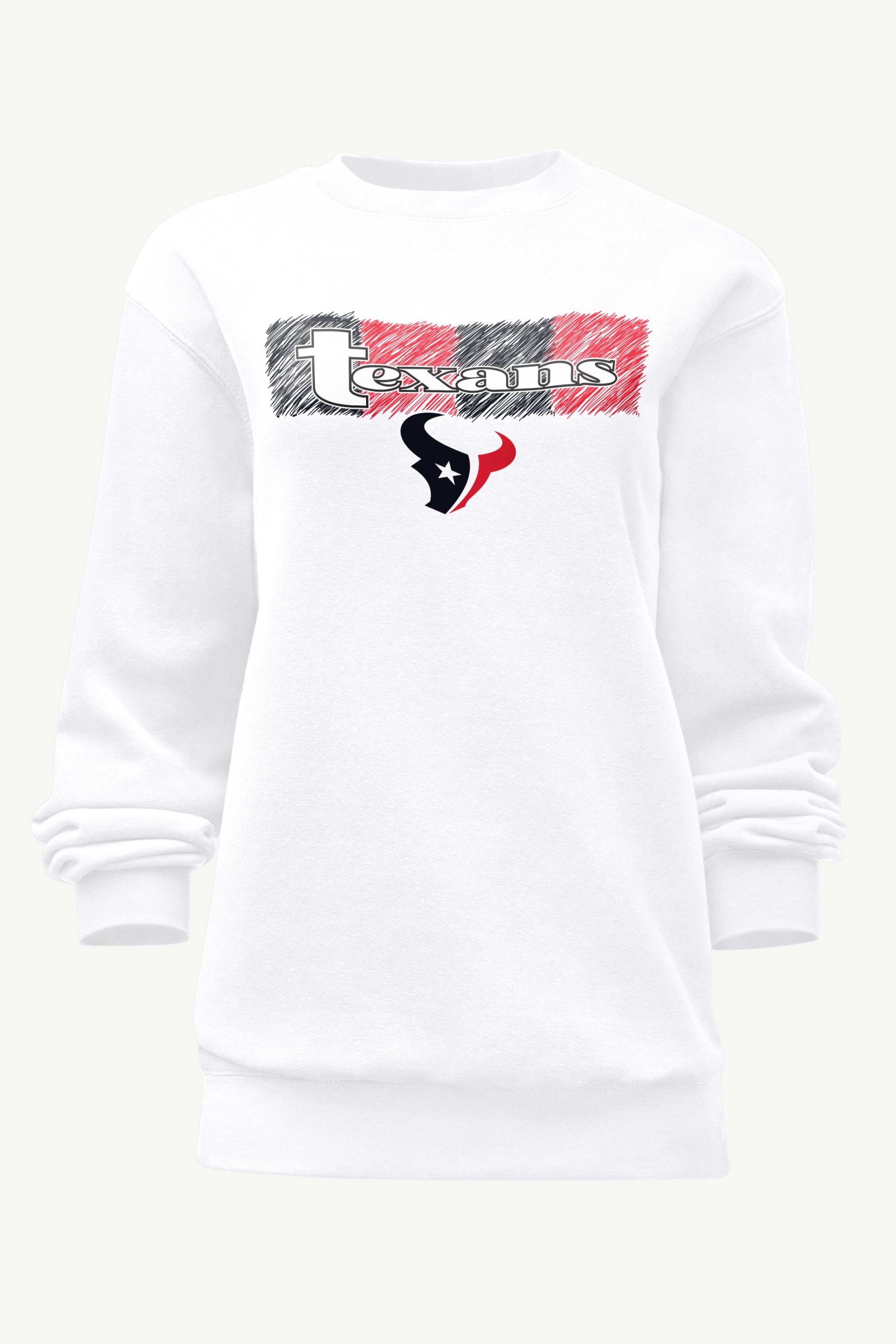 WOMENS HOUSTON TEXANS COLOR SHADDING SWEATSHIRT View 1 | Houston Texans WOMENS HOUSTON TEXANS COLOR SHADDING SWEATSHIRT View 1 | Houston Texans