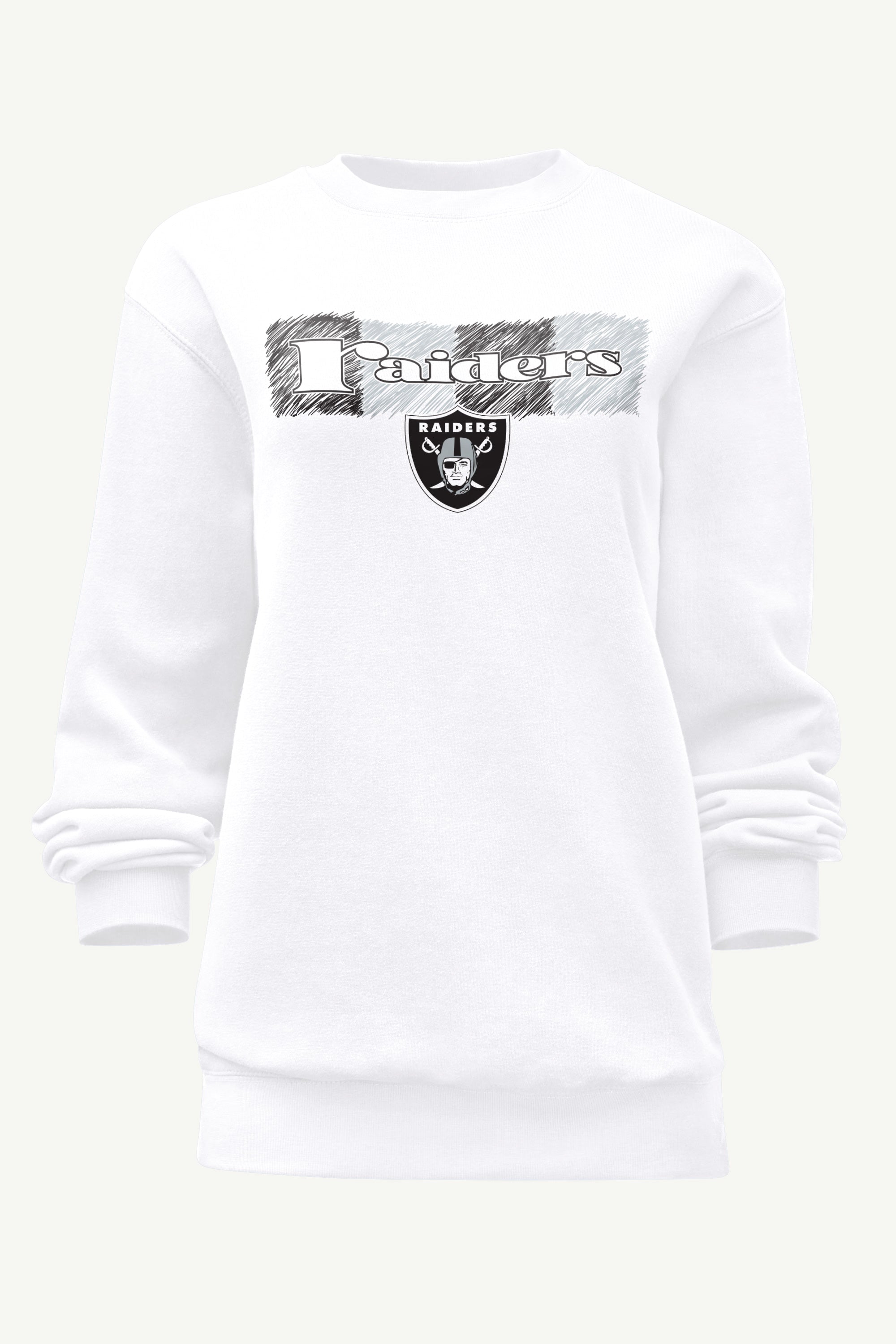 WOMENS LAS VEGAS RAIDERS COLOR SHADDING SWEATSHIRT View 1 | NFL WOMENS LAS VEGAS RAIDERS COLOR SHADDING SWEATSHIRT View 1 | NFL