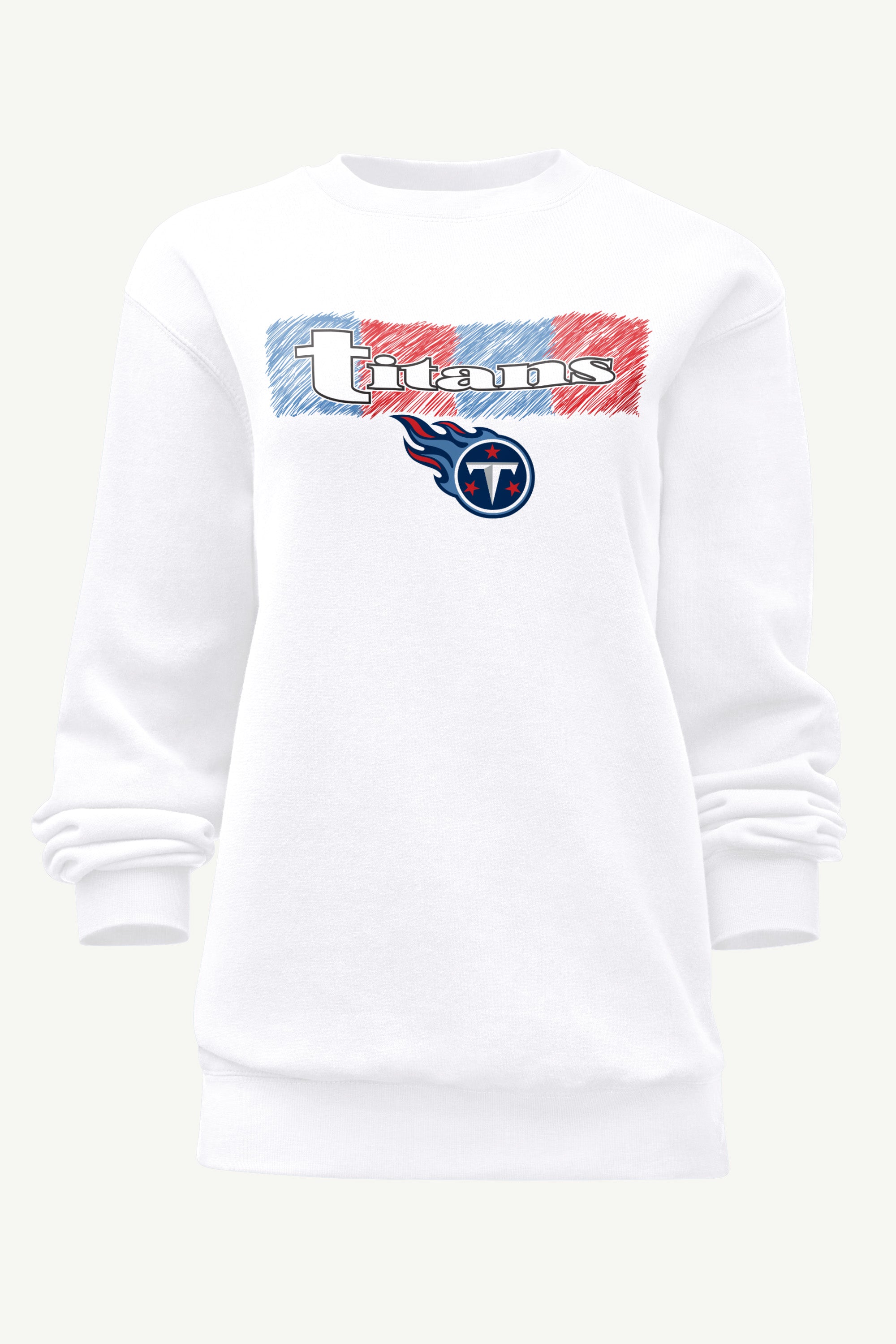 WOMENS TENNESSEE TITANS COLOR SHADDING SWEATSHIRT View 1 | NFL WOMENS TENNESSEE TITANS COLOR SHADDING SWEATSHIRT View 1 | NFL